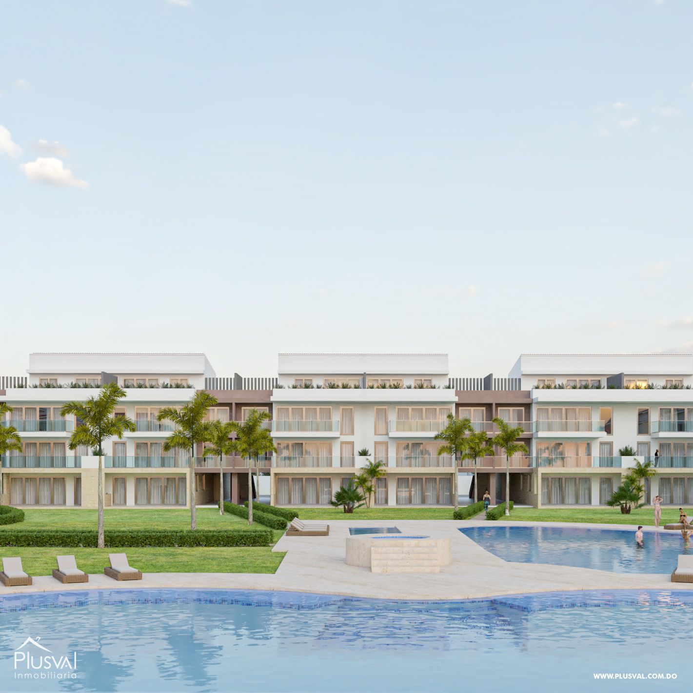 Apartamentos de 2 habitaciones, en Uvero Alto 233121