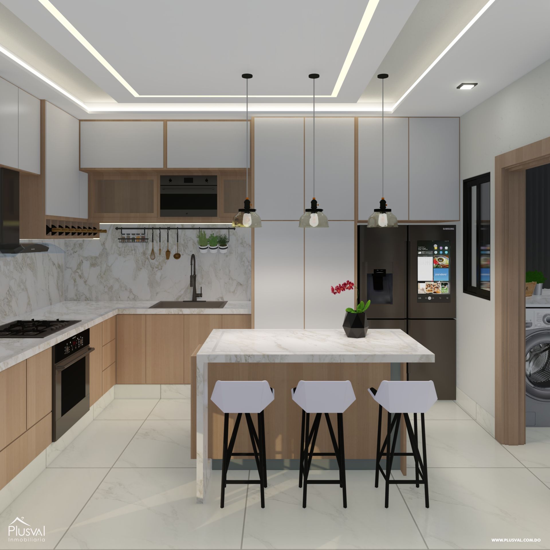 Amplio apartamento en venta en plano en la Urbanización Thomen 418635