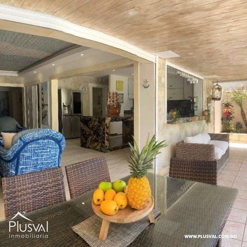 Hermosa villa en Venta en primera línea de playa en Juan Dolio (Guayacanes) 449952