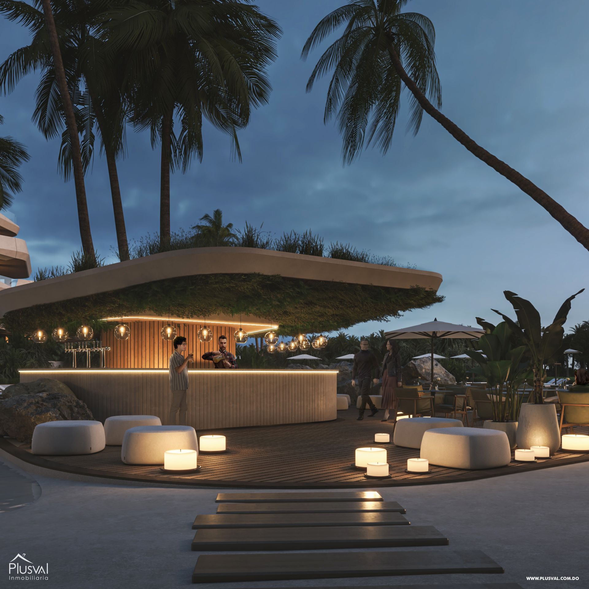 Apartamentos en venta con vista al campo de Golf-Cap Cana 236944