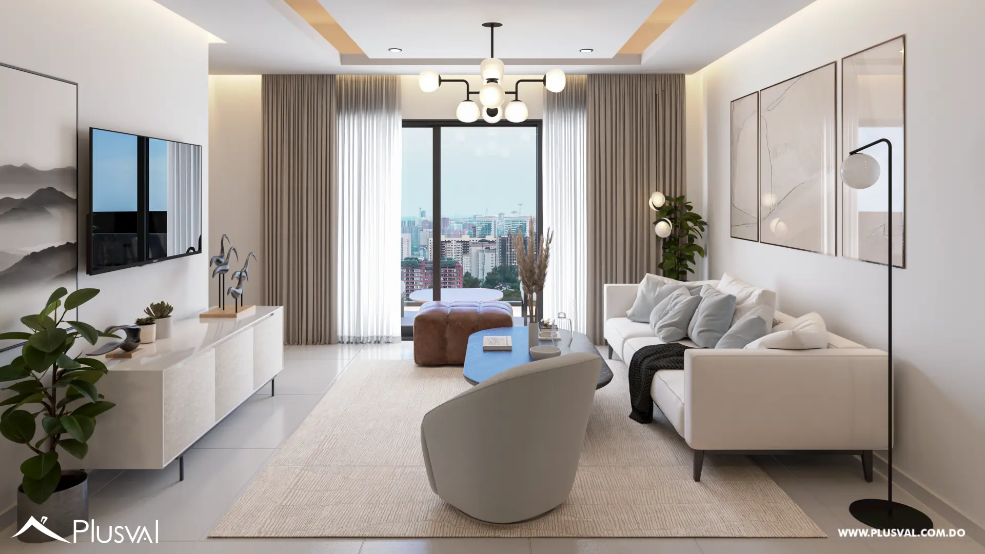 Apartamentos en Venta en Santo Domingo Este a solo 300 metros de City Center con Terraza Privada 517505