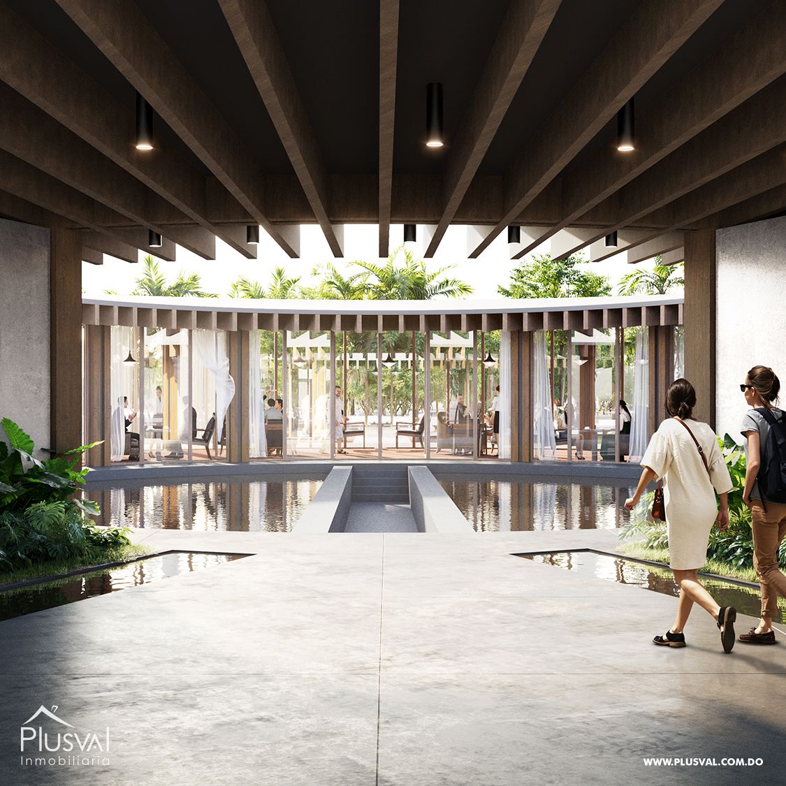 Complejo residencial de Solares en Downtown estilo Resort 323426