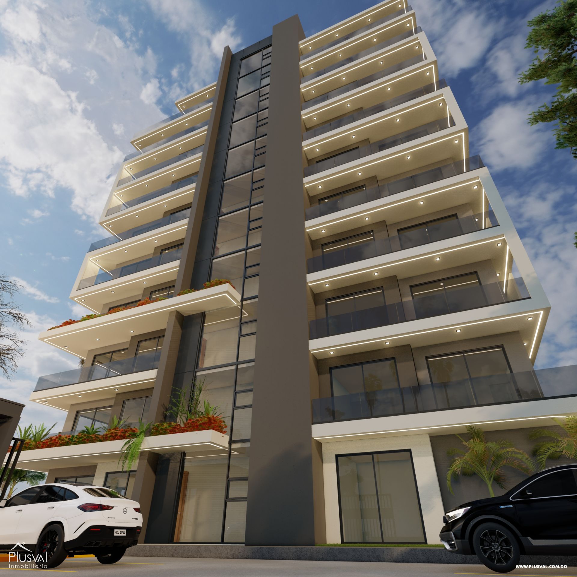 Amplio apartamento en venta en plano en la Urbanización Thomen 418619