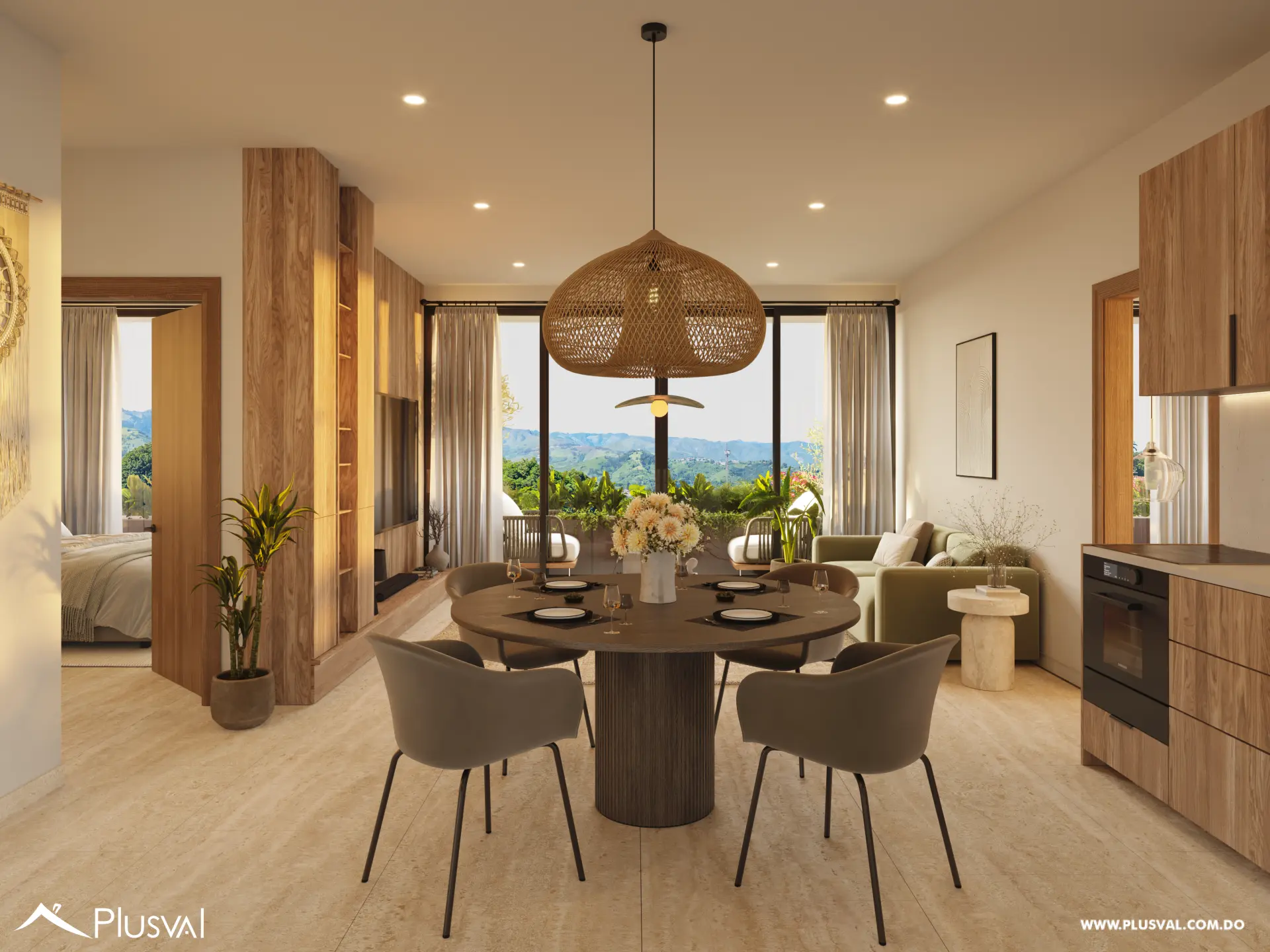 Apartamentos de 1 habitaciones en Las Terrenas para vivir o invertir 510815