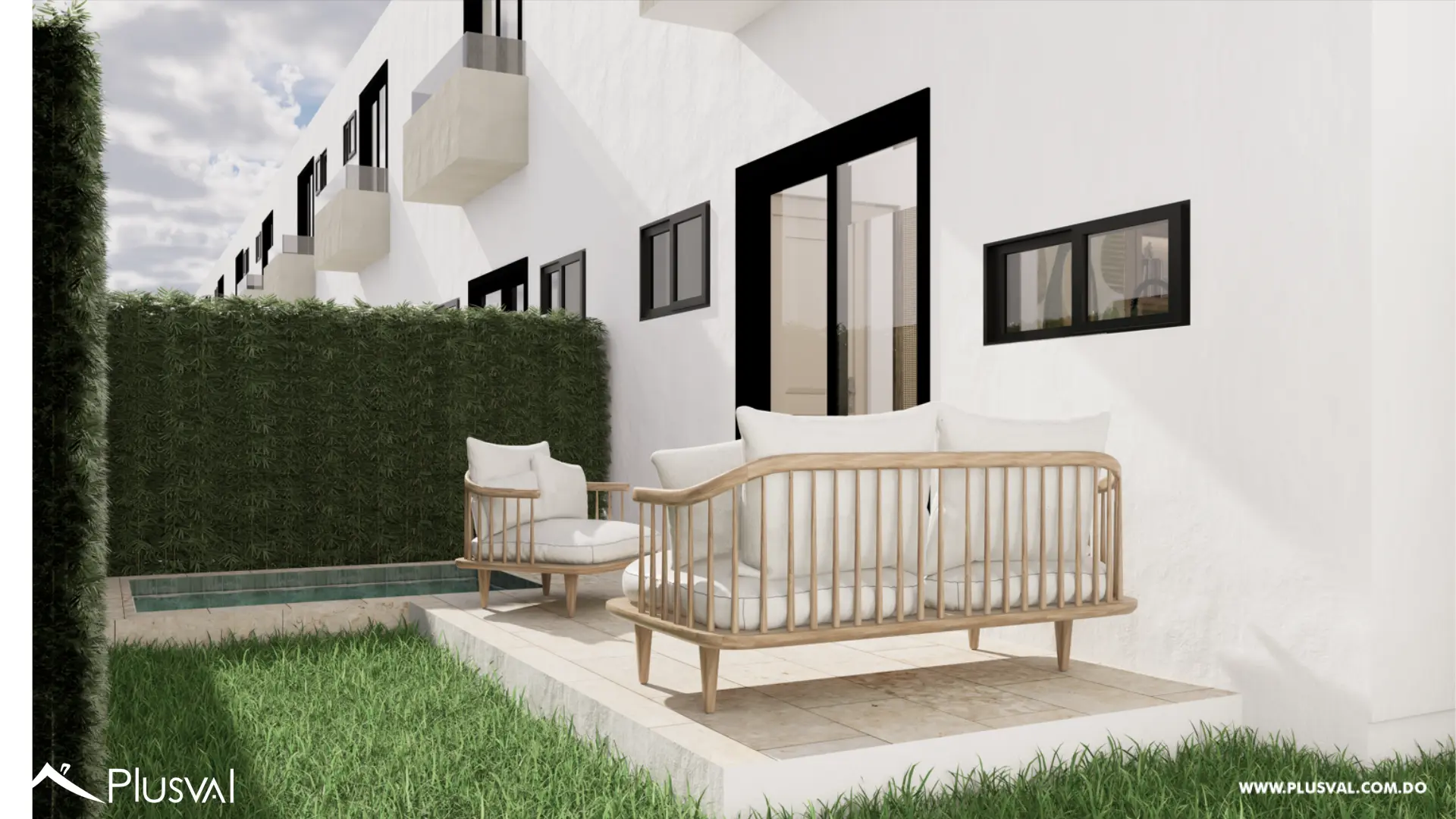 Townhouse de 2 habitaciones en Punta Cana: confort y buena ubicacion. 488407