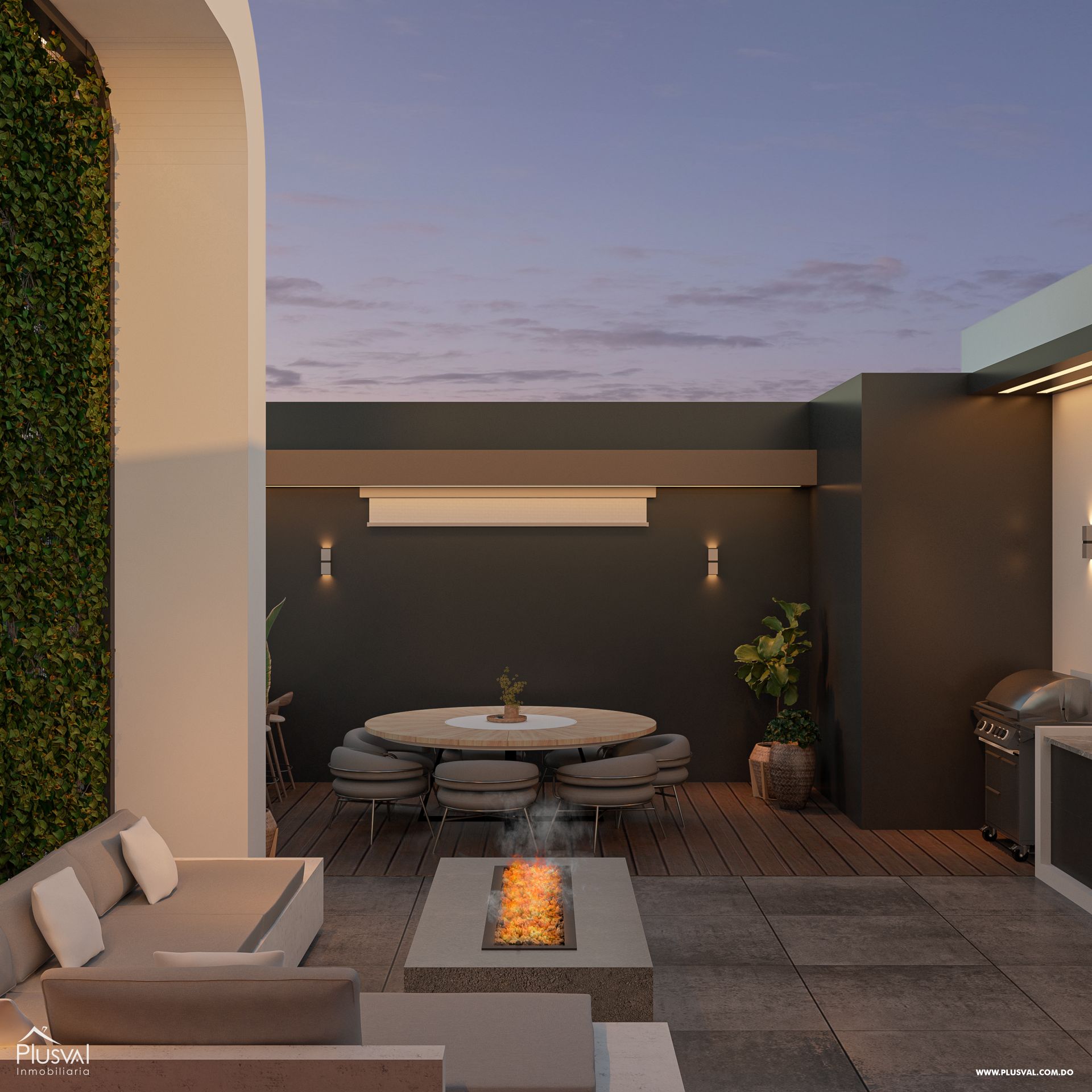 LIVING GOLDEN Amplio Penthouse en construcción con vistas panorámicas de 360 grados de la ciudad y sus alrededores. 337997