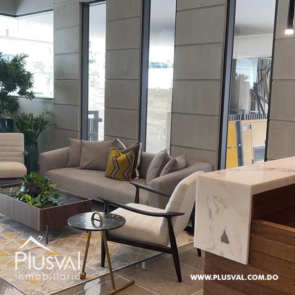 Apartamento amueblado 1 hab+estudio en alquiler,  Piantini 278400