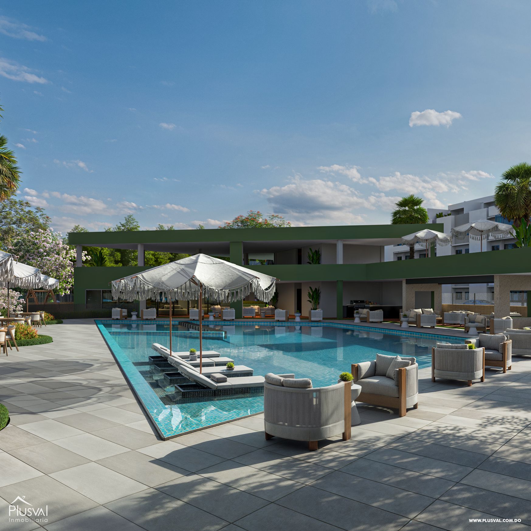 Apartamento de 3 habitaciones en el Distrito Nacional 382597