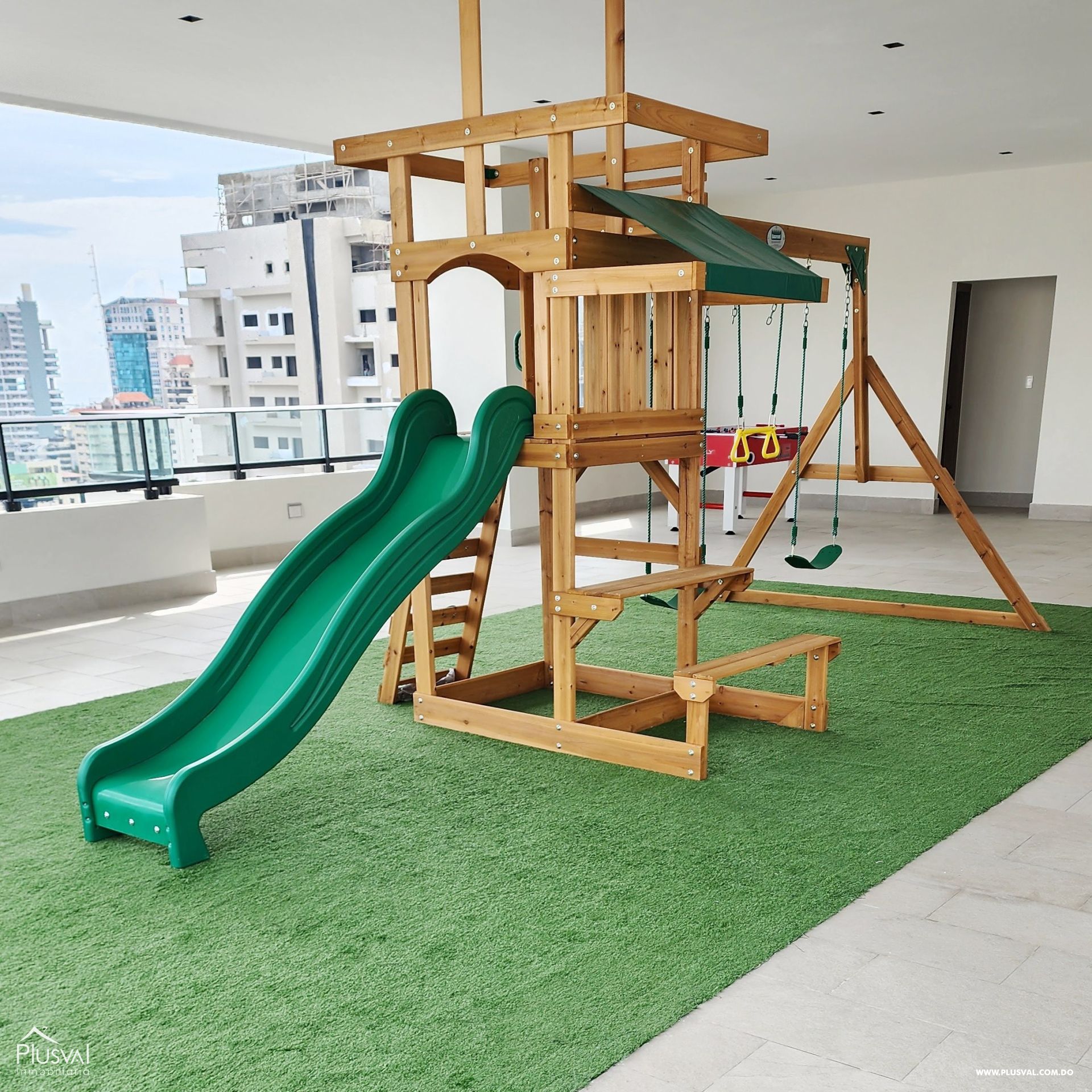 Apartamento piso alto con LB completa 383111