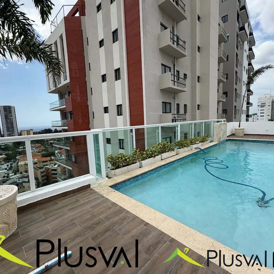Apartamento de 1 habitación en Bella Vista con balcón, piscina, gimnasio y salón multiusos. 431972