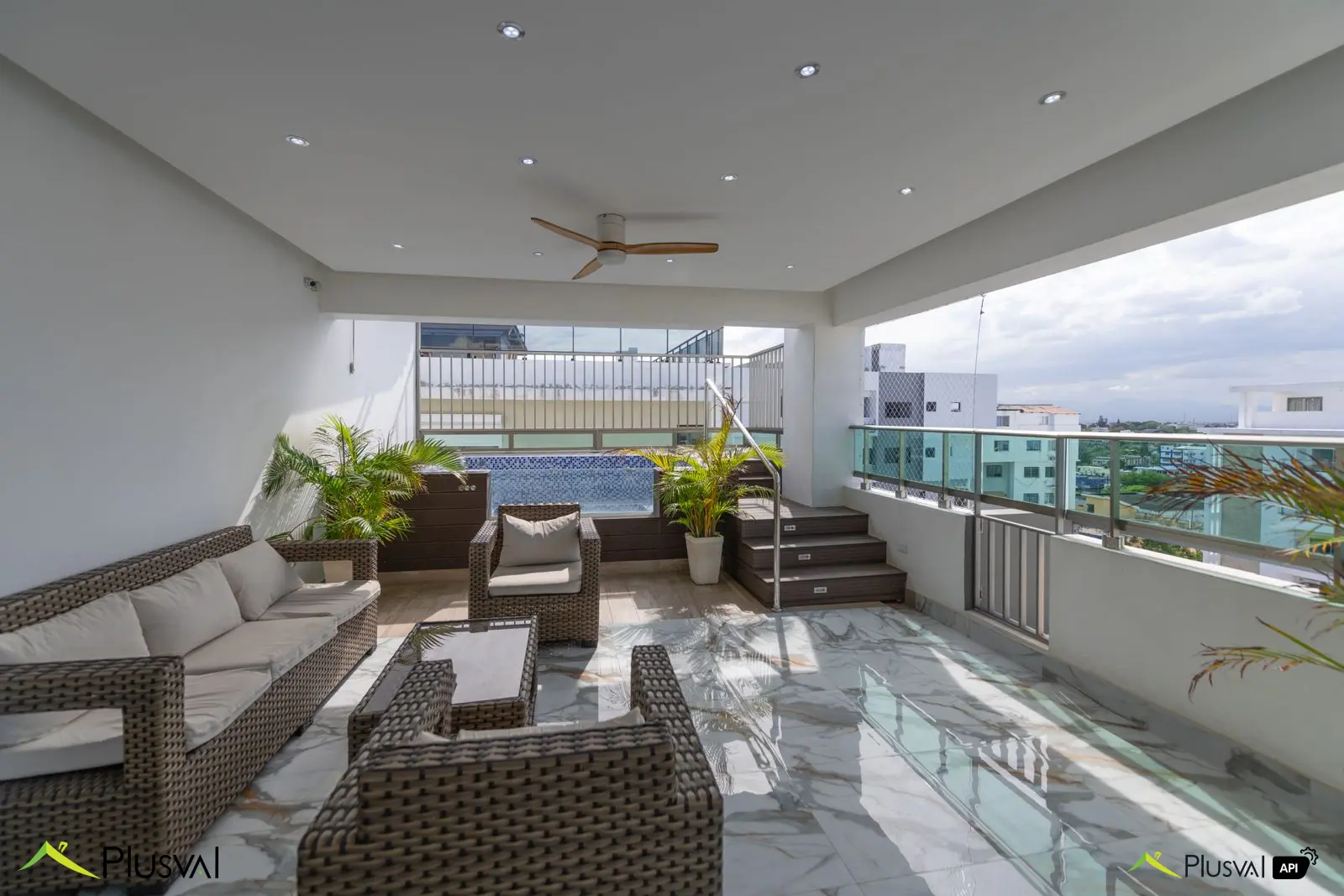 Penthouse en venta en Renacimiento Amueblado o con Linea Blanca 445726
