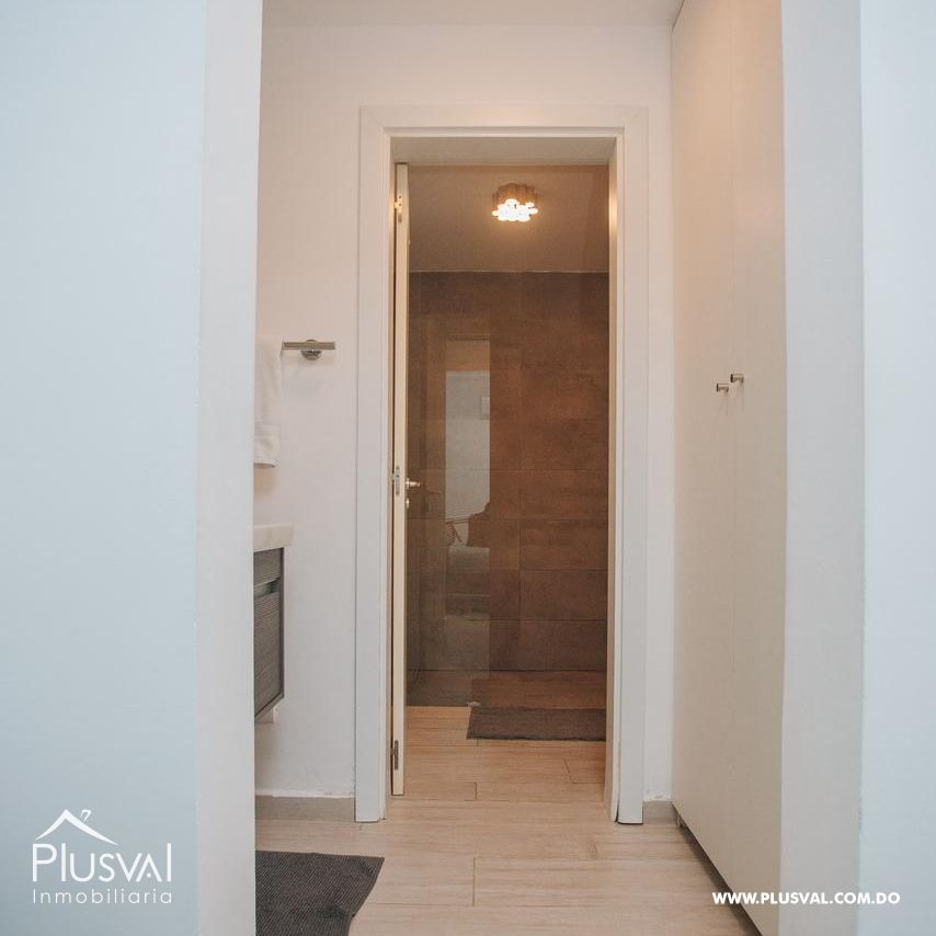 Apartamento en venta en una residencia nueva y segura, cercana a comercios y ubicada en el centro de Bávaro, a 4 minutos de la playa. 488247