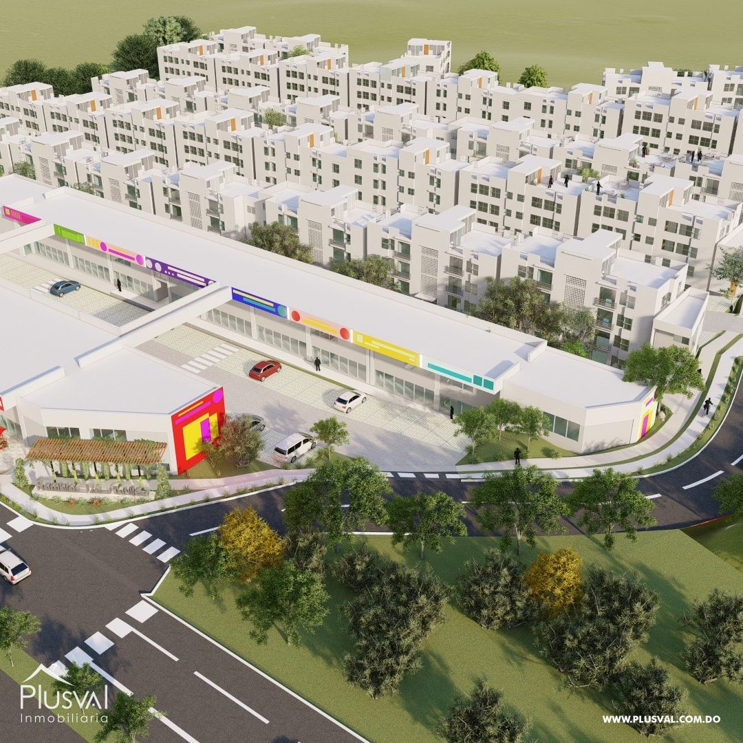 Plaza de locales comerciales en venta, Santo Domingo Norte 200580