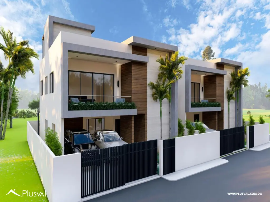 Moderna casa en venta con rooftop social para disfrutar al aire libre. 463120