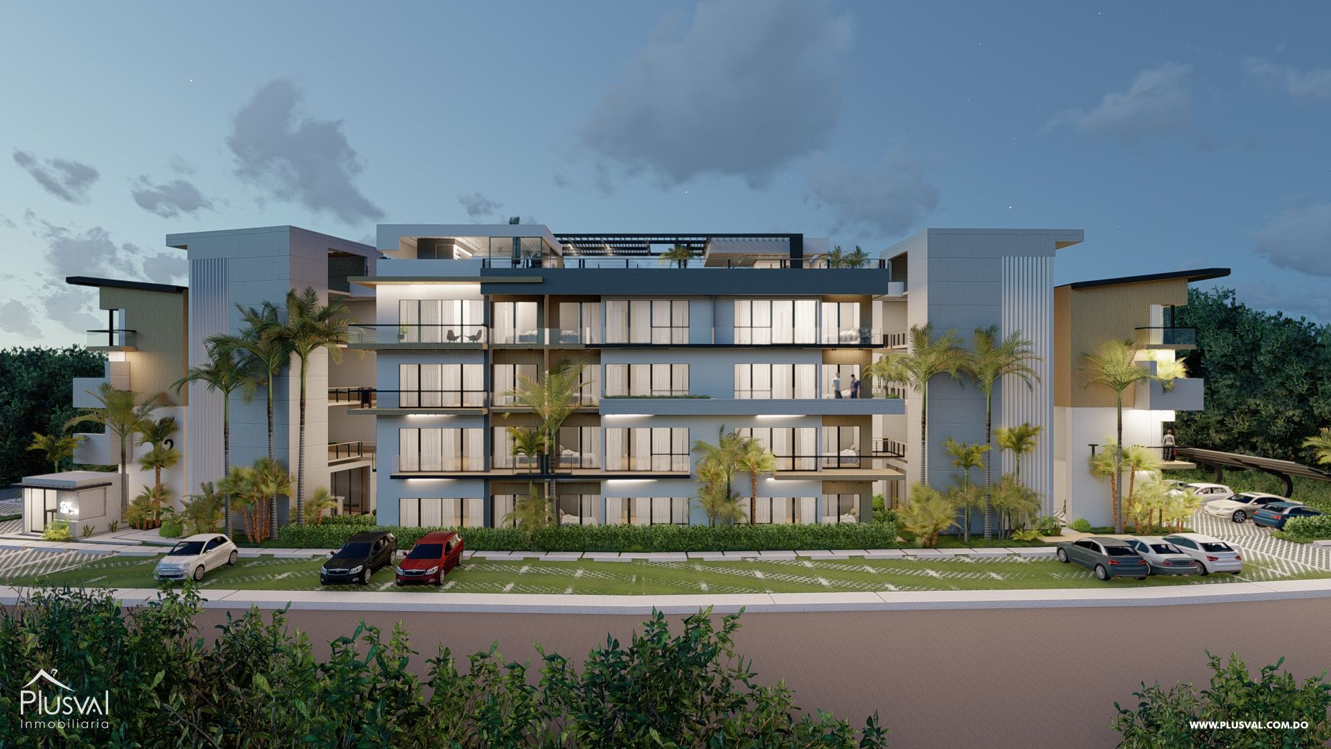 Apartamentos con diseño moderno y exclusivo de 2 habitaciones ubicados en Punta Cana 375462