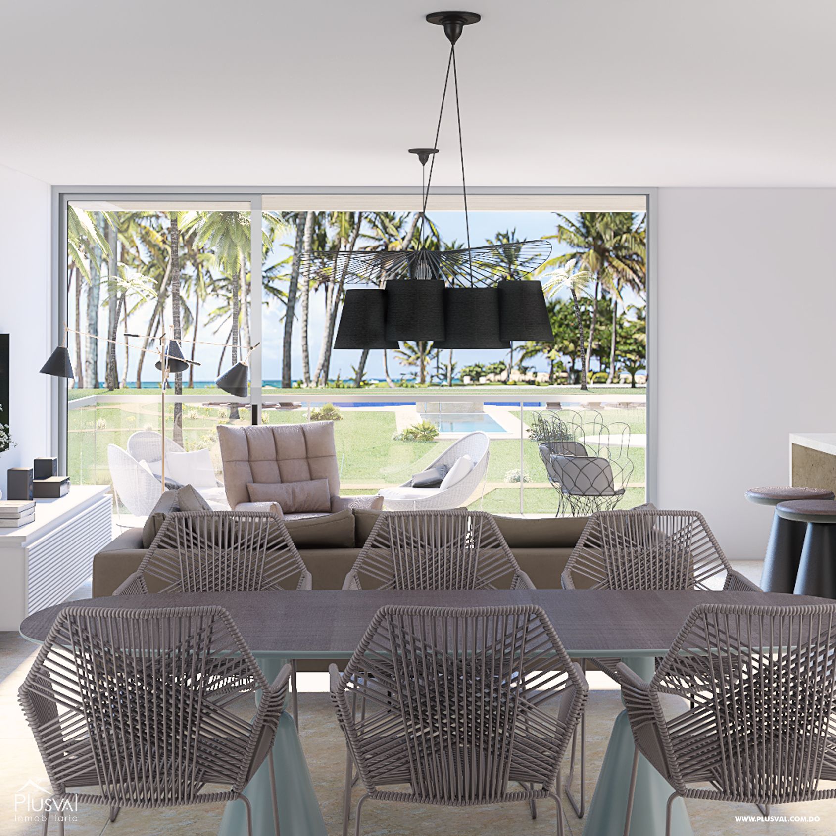 Apartamentos de 2 habitaciones, en Uvero Alto 204658
