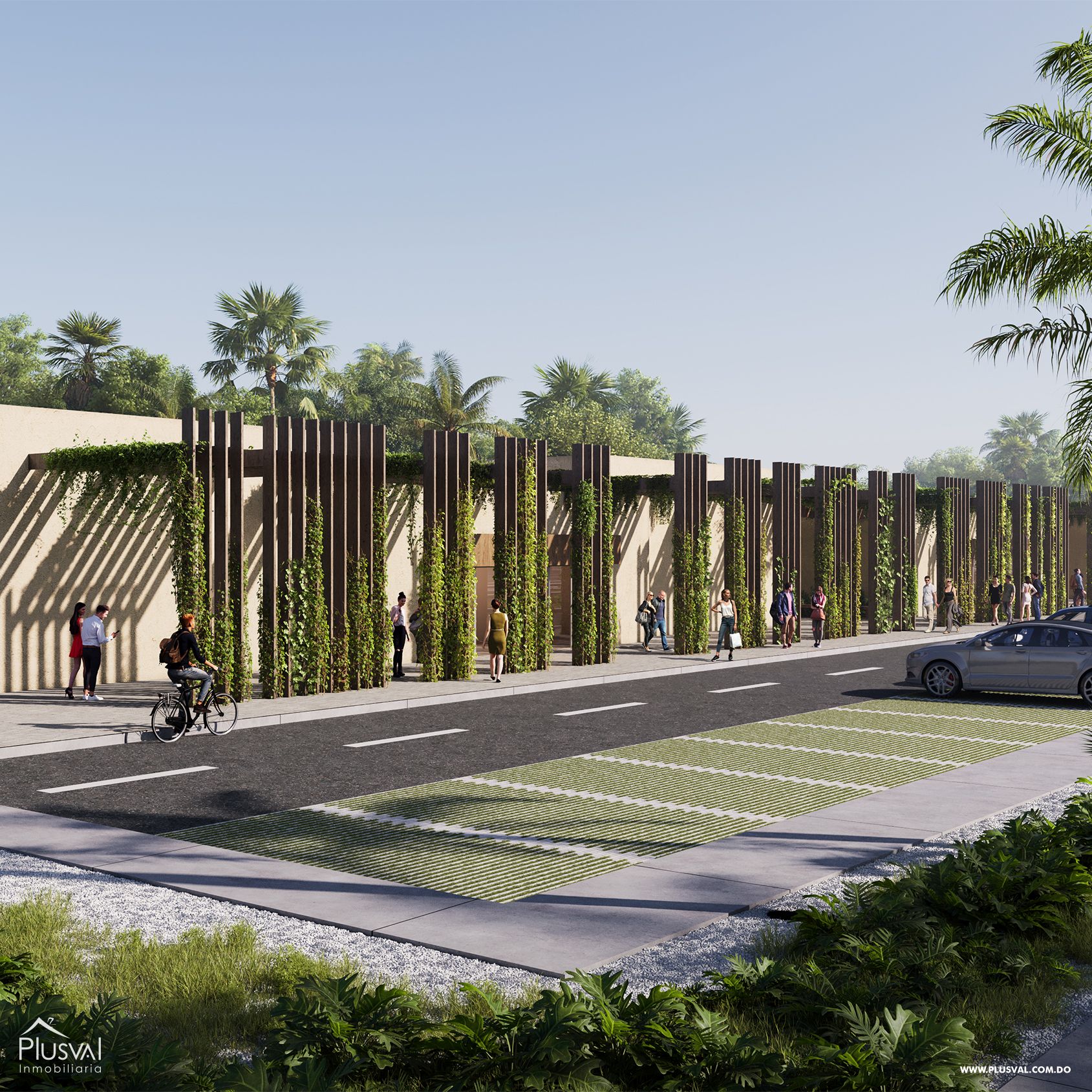 Complejo residencial de Solares en Downtown estilo Resort 323423