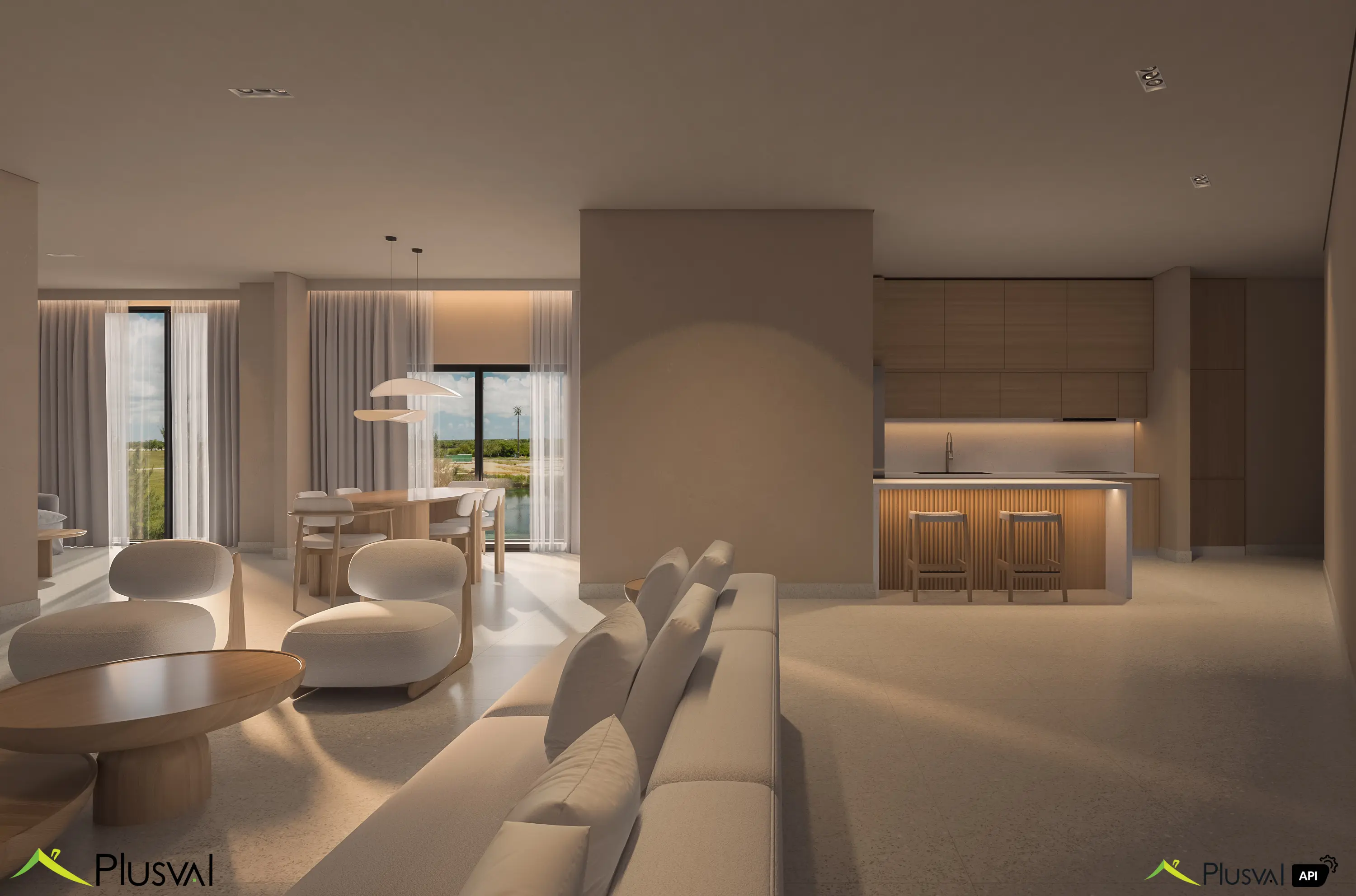 Apartamento Pent House con vista al lago en venta, en Cap Cana 449603