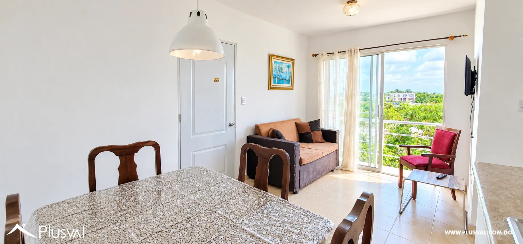 APARTAMENTO EN RENTA DE 2 HABITACIONES EN BÁVARO PUNTA CANA 528358