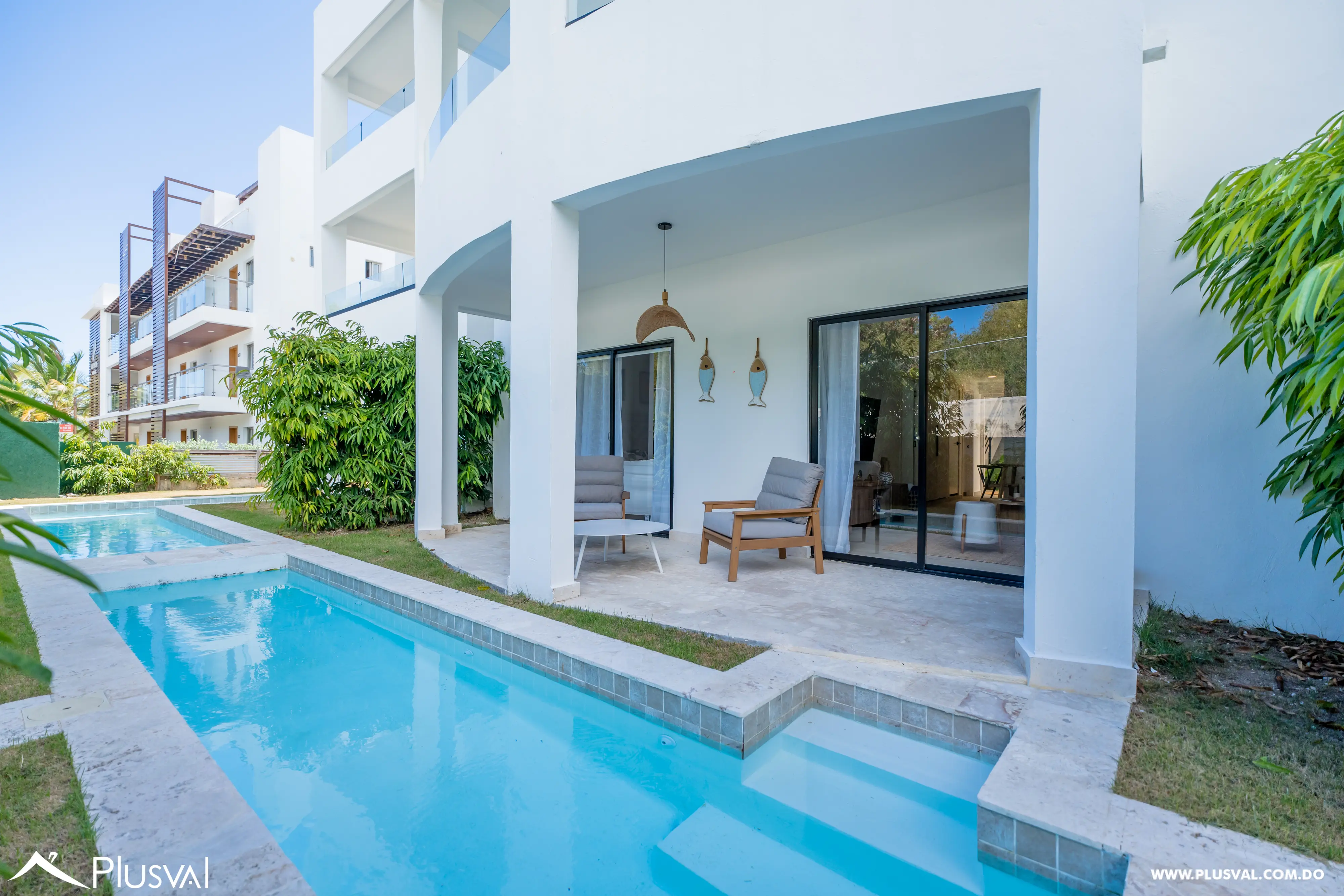 Apartamento de 1 hab totalmente amueblado con piscina privada en White Sands 510768