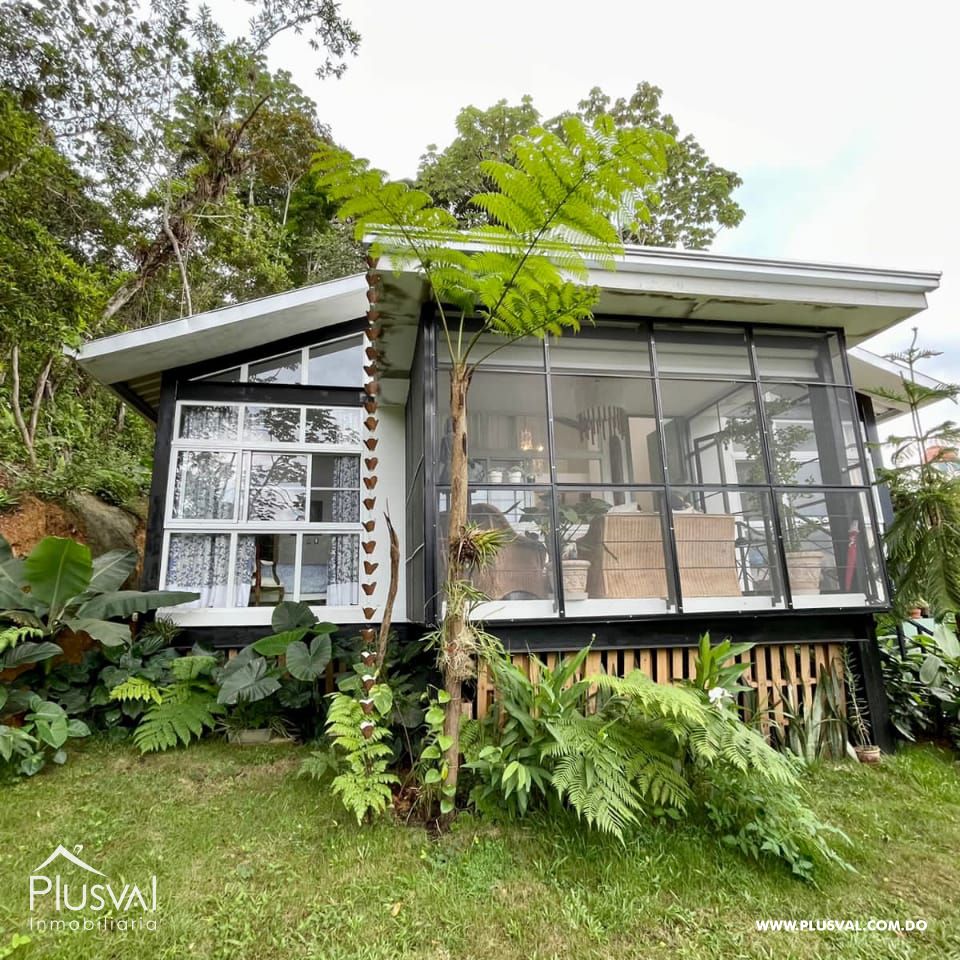 Casa en venta en bella montaña de Jarabacoa con hermosa vista al Pico Duarte 403366