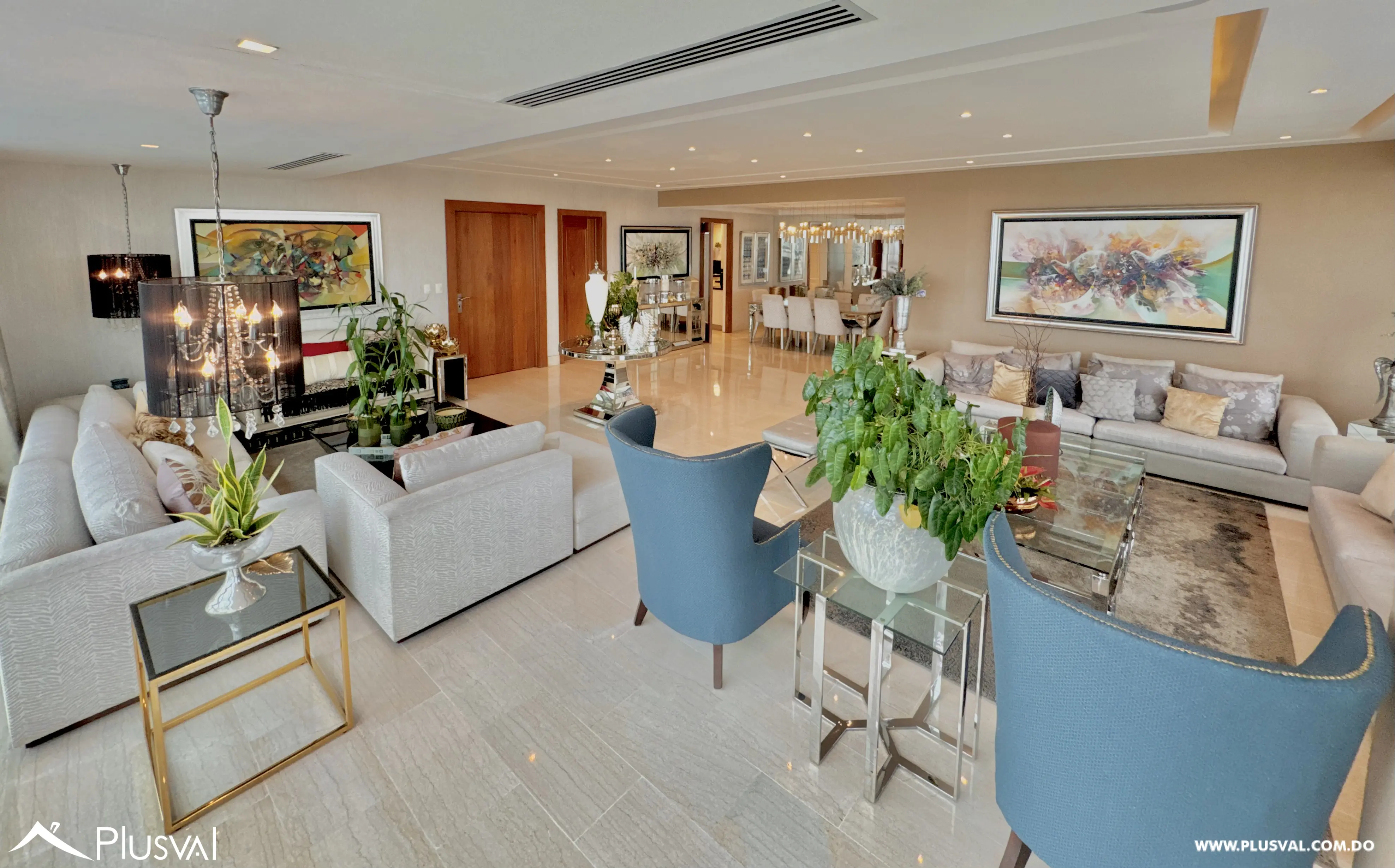 Penthouse en venta de 4 habitaciones en Naco. 485430