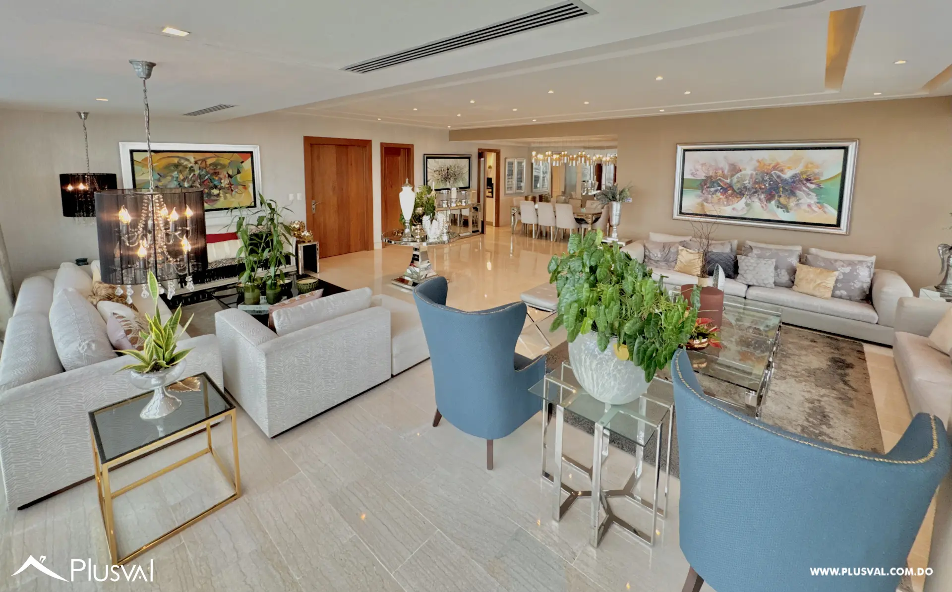 Penthouse en venta de 4 habitaciones en Naco. 485430