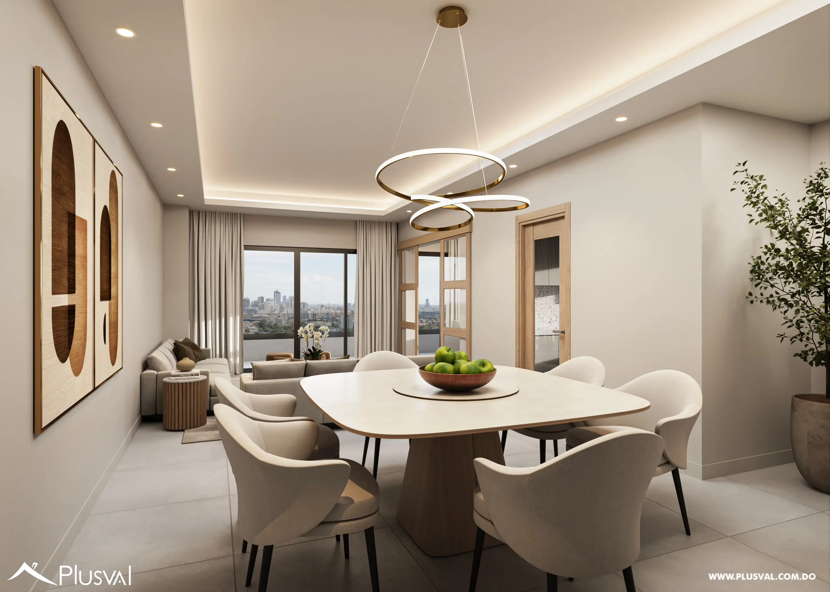 Apartamentos en Arroyos Hondo Viejos con espacios amplios totalmente familiar 500214