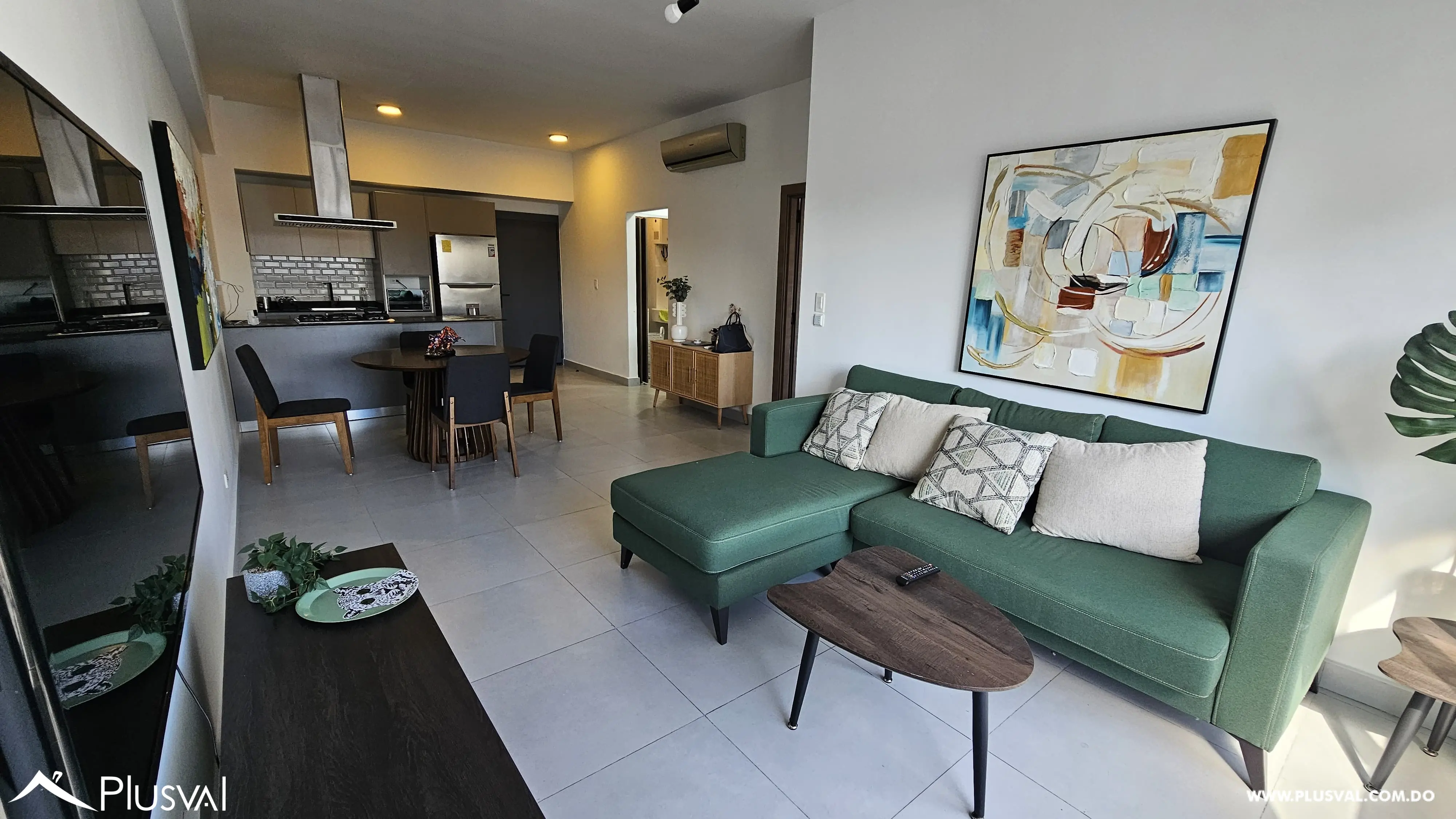 Apartamento amueblado en alquiler en Naco 488055