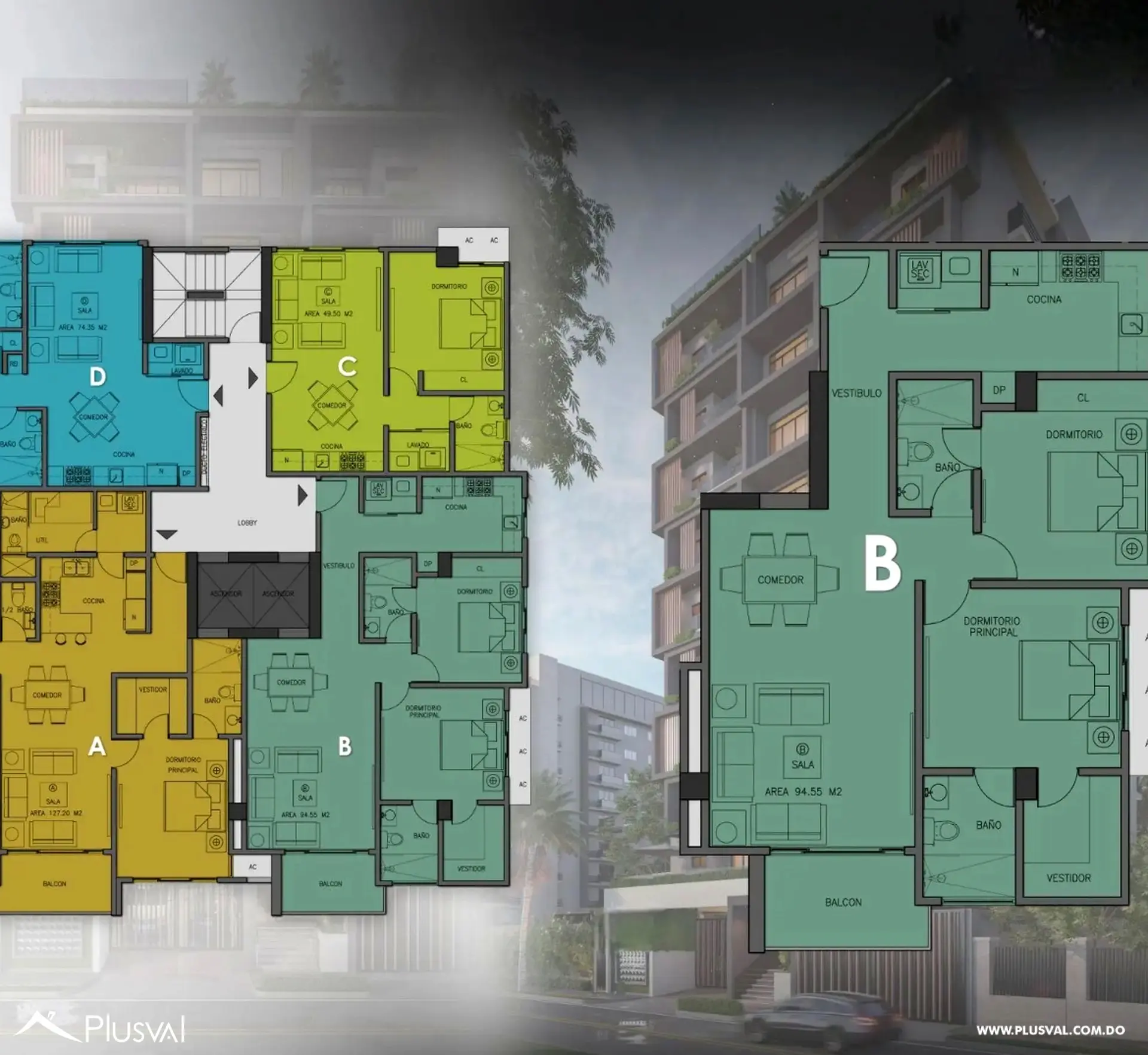 Apartamento en venta en Bella Vista 505704