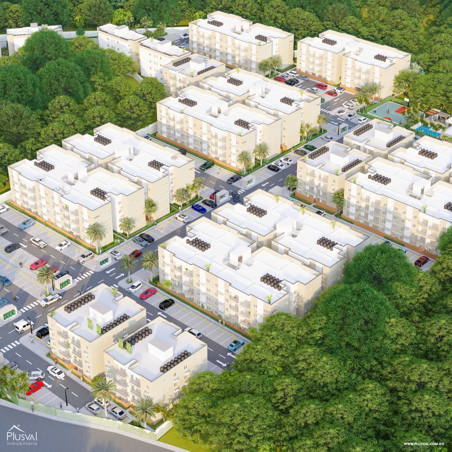 BRISAS DEL RÍO: Proyecto de apartamentos con bono vivienda en Santo Domingo Norte 427706