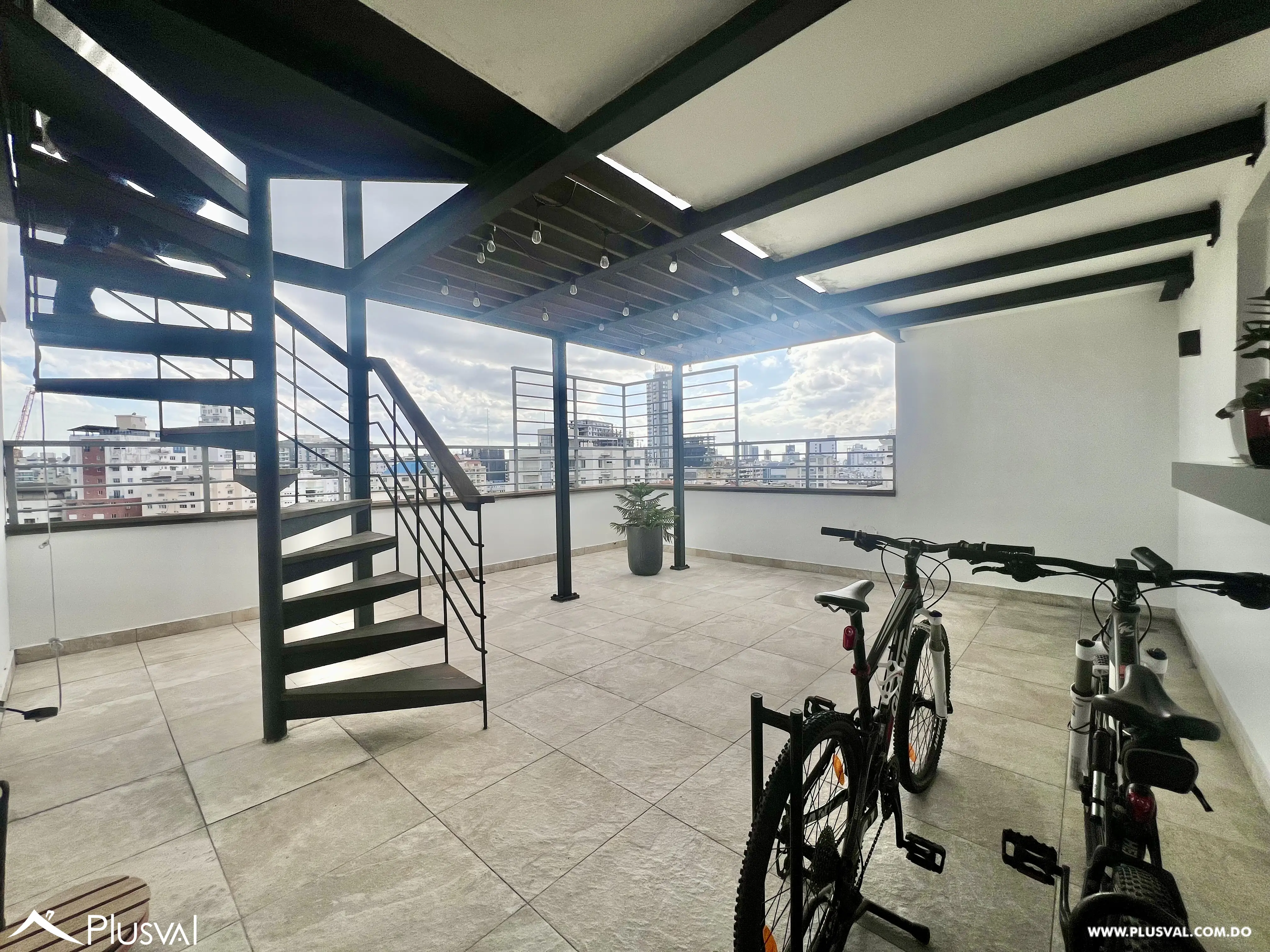 enthouse en alquiler en Naco amueblado con 3 habitaciones 486323