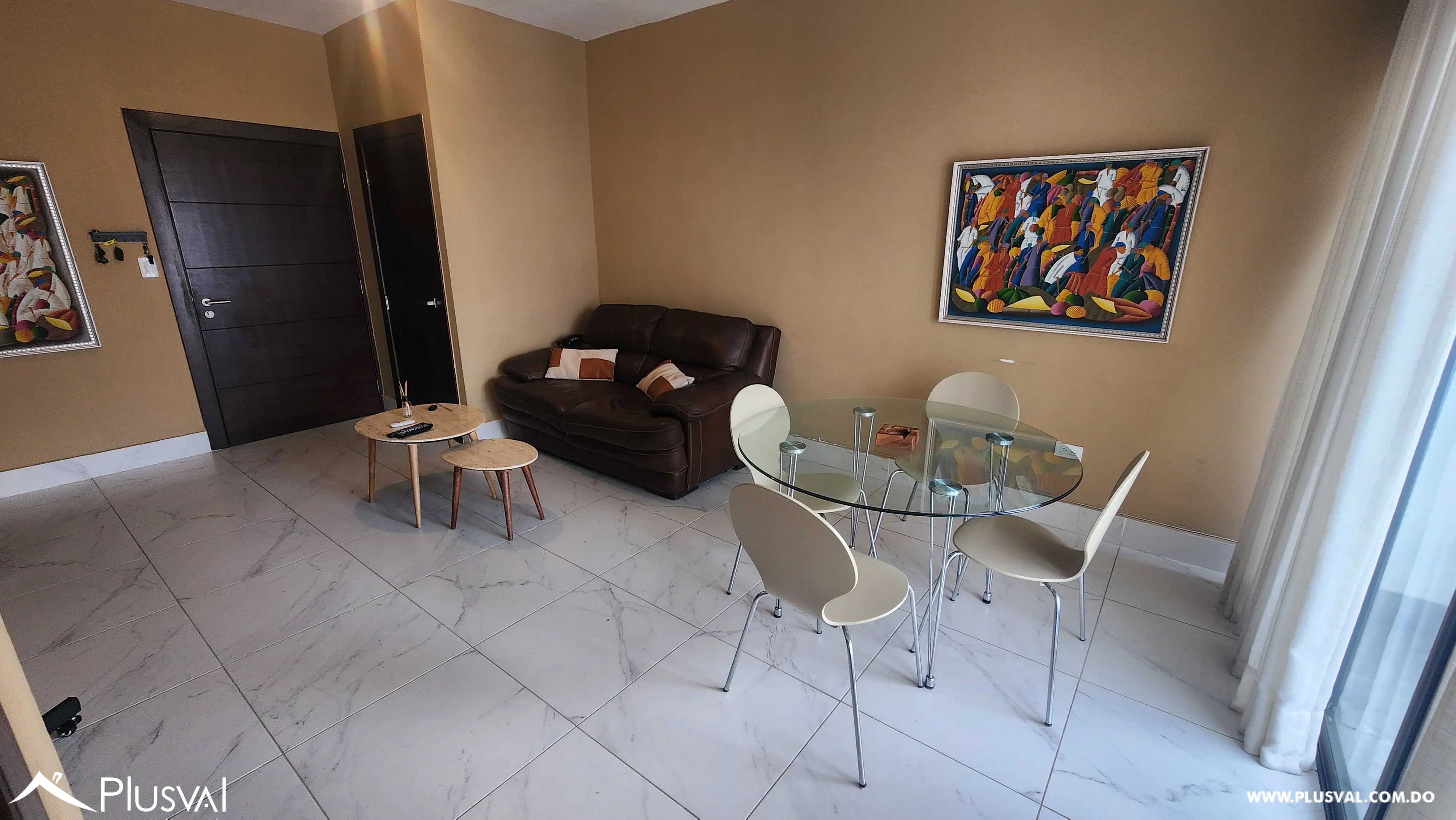Se vende apartamento de 1 habitacion+estudio en Piantini. 475412