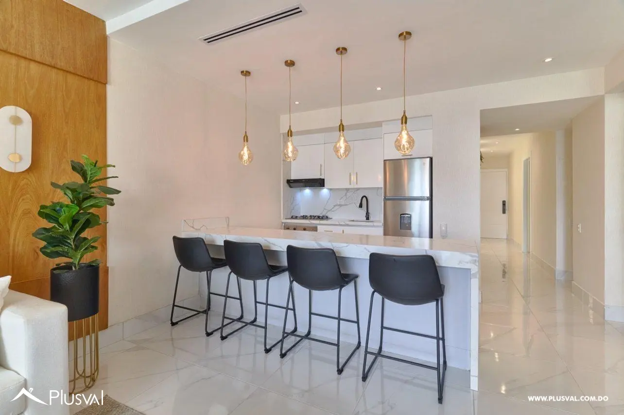 Lujoso Apartamento frente al Mar - Torre en Juan Dolio - 2H Amueblado. 456661