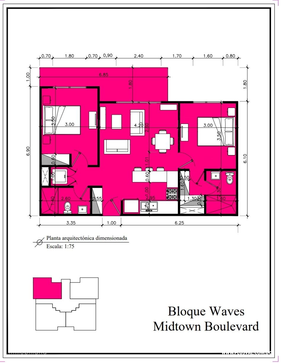 Apartamento en Venta,  Punta cana 270243