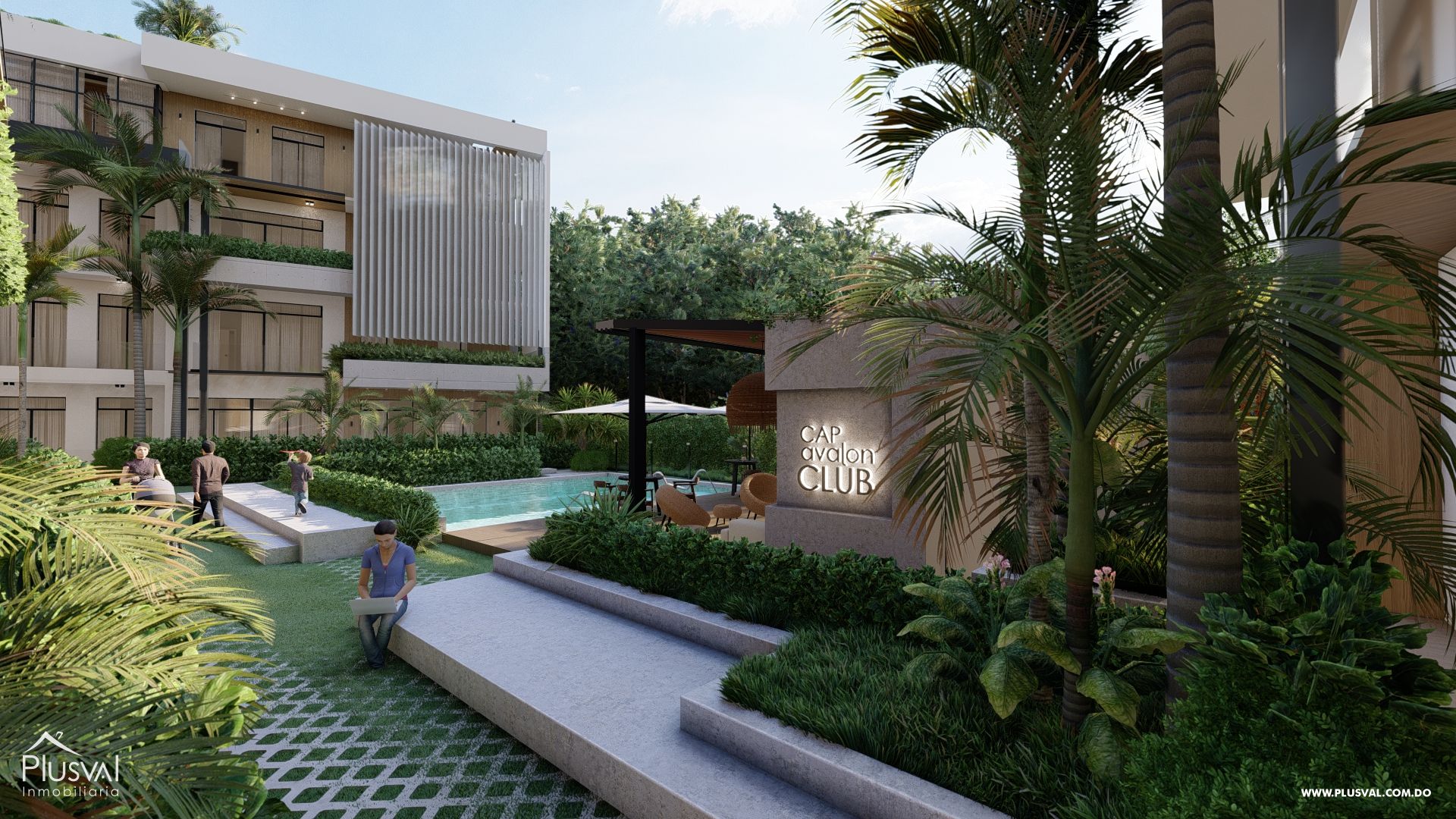 Apartamentos con diseño moderno y exclusivo de 2 habitaciones ubicados en Punta Cana 375481