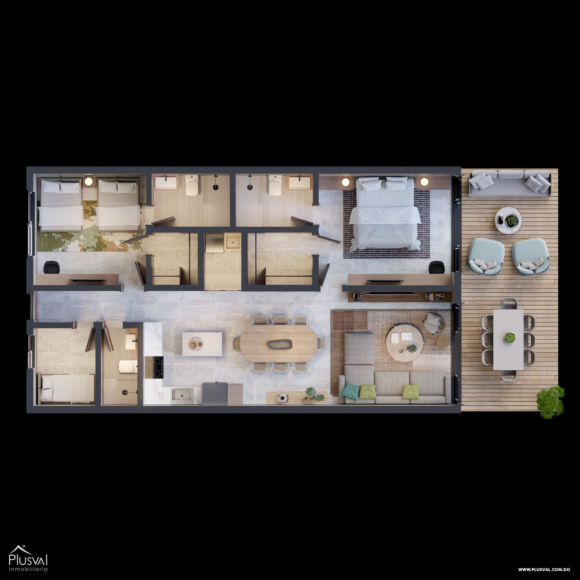 Nuevo Proyecto de Apartamentos Exclusivos en Cabarete 350551