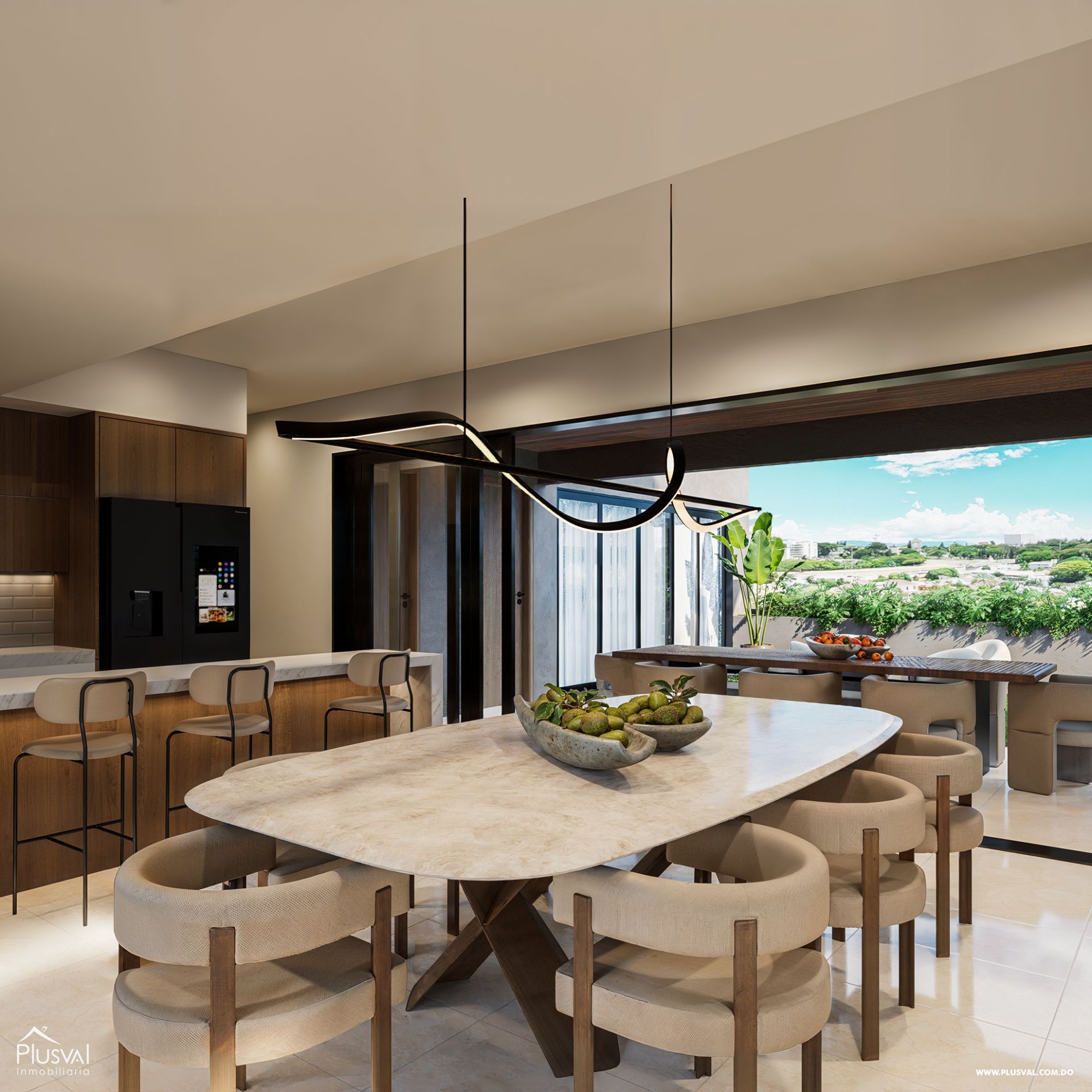 Lujoso apartamento en venta en zona céntrica de Santiago 387164