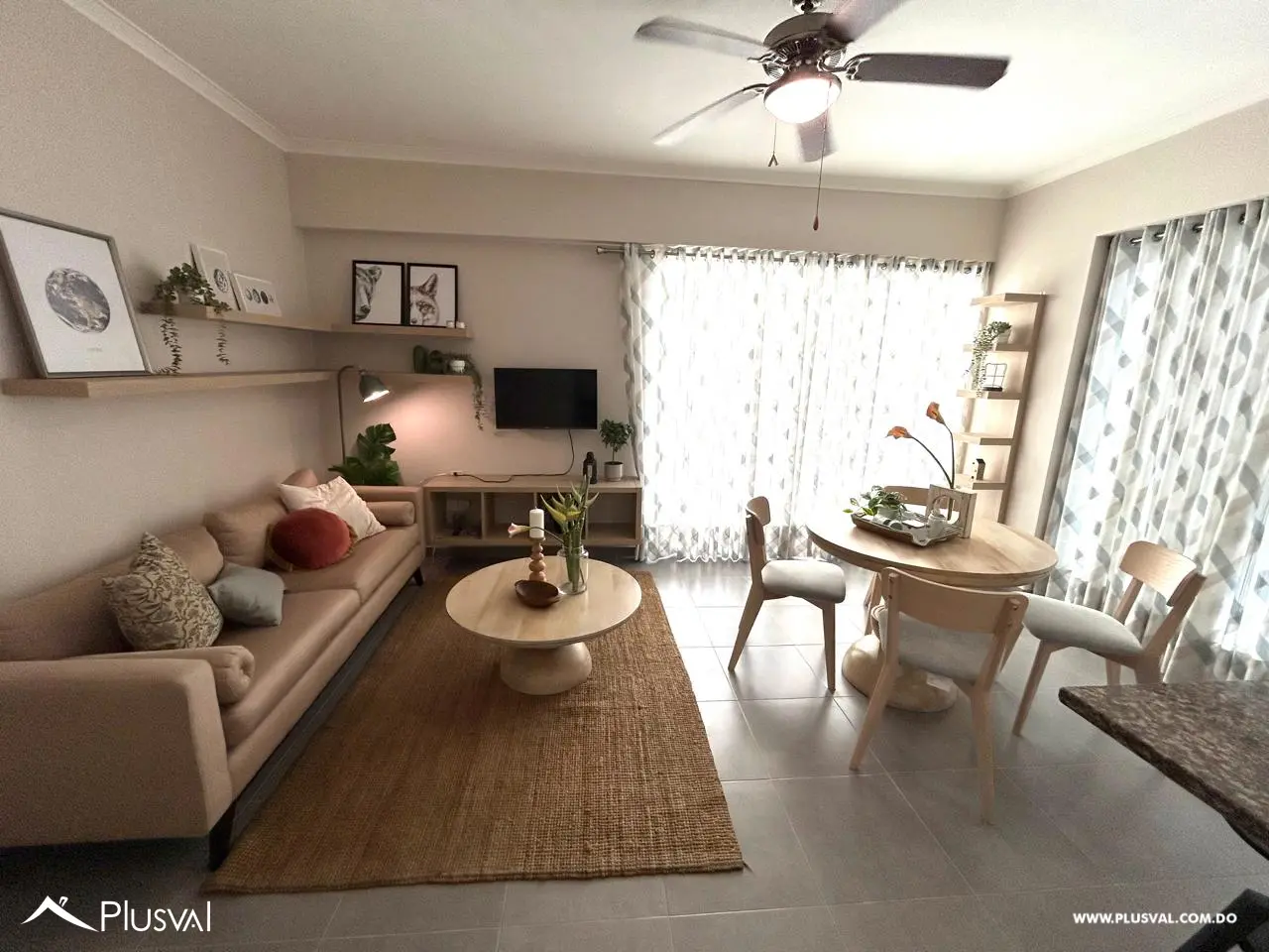 Apartamento amueblado en alquiler en Naco 479342