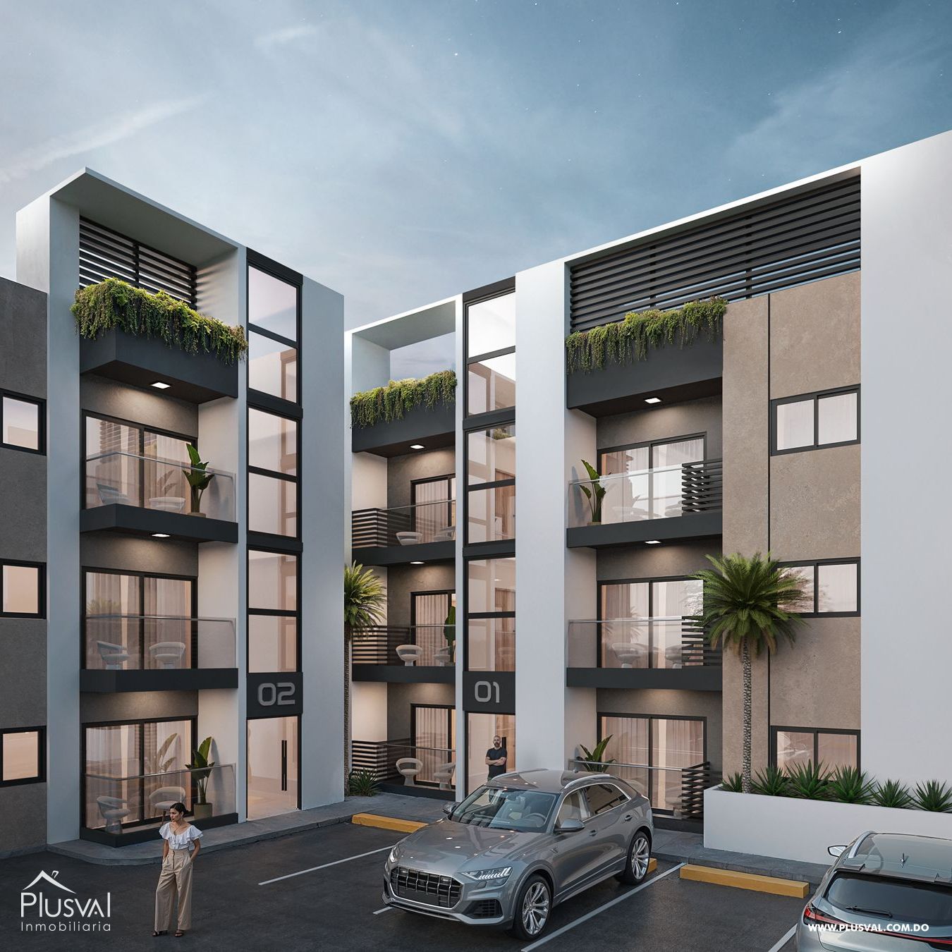 Apartamentos frente el área verde, Don Pedro, La Vega. 409008