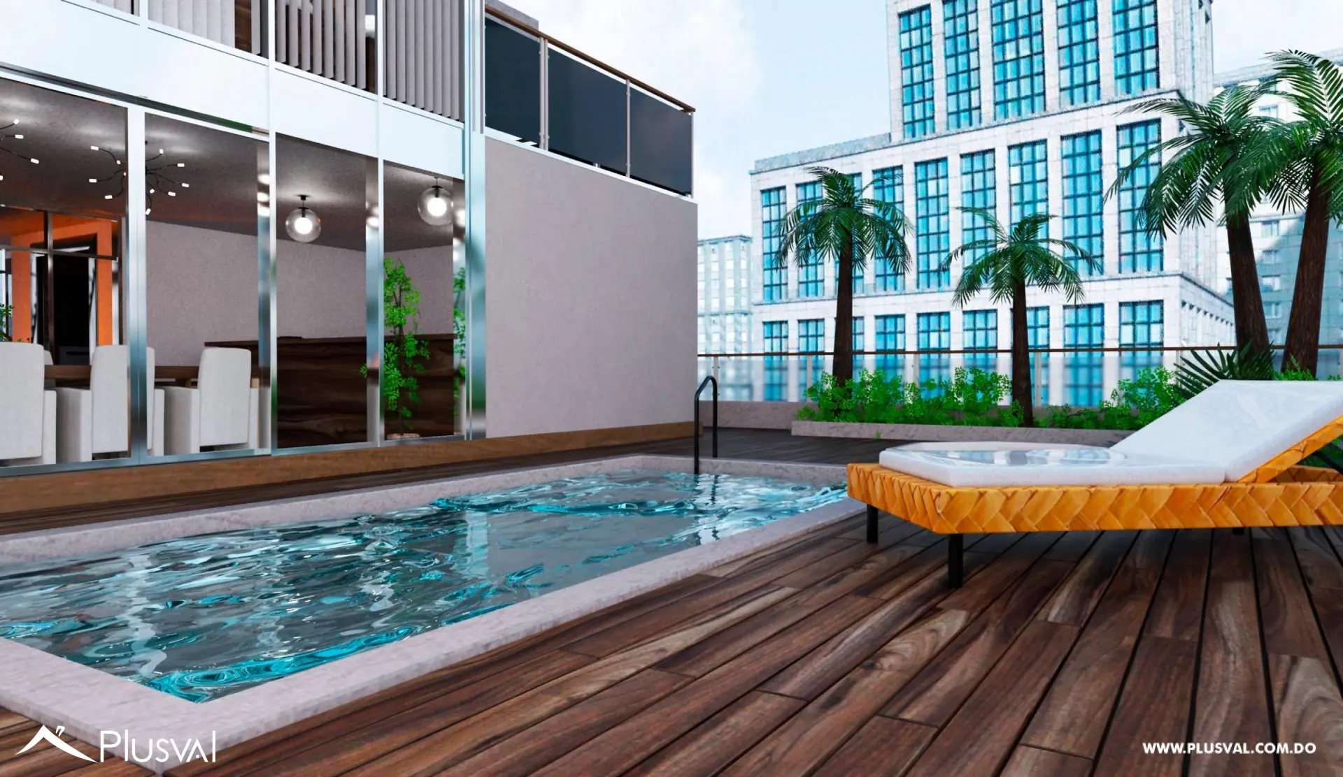 Apartamento en venta de 2 habitaciones en Naco  en construccion 484231