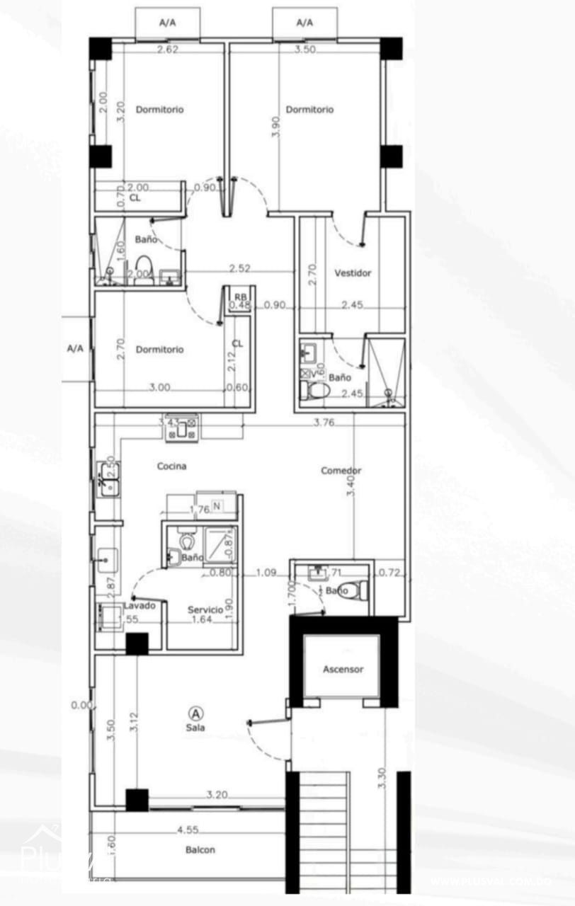 Proyecto de apartamentos en venta ubicado en El Millón. 451400