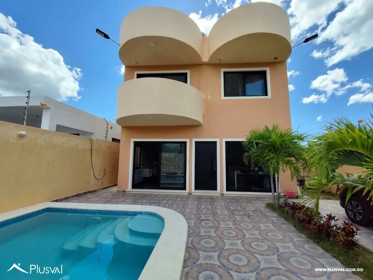 Se Vende Villa de 2 niveles en Bayahibe 530891