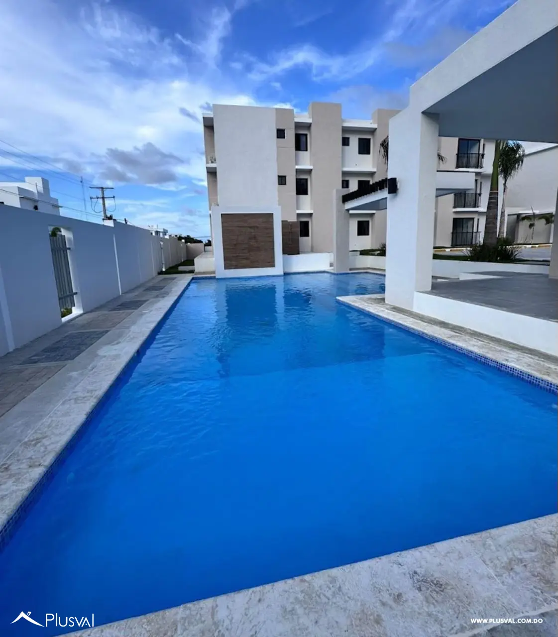Apartamento en alquiler en Punta Cana con 1 dormitorio, piscina y seguridad 24/7 481128