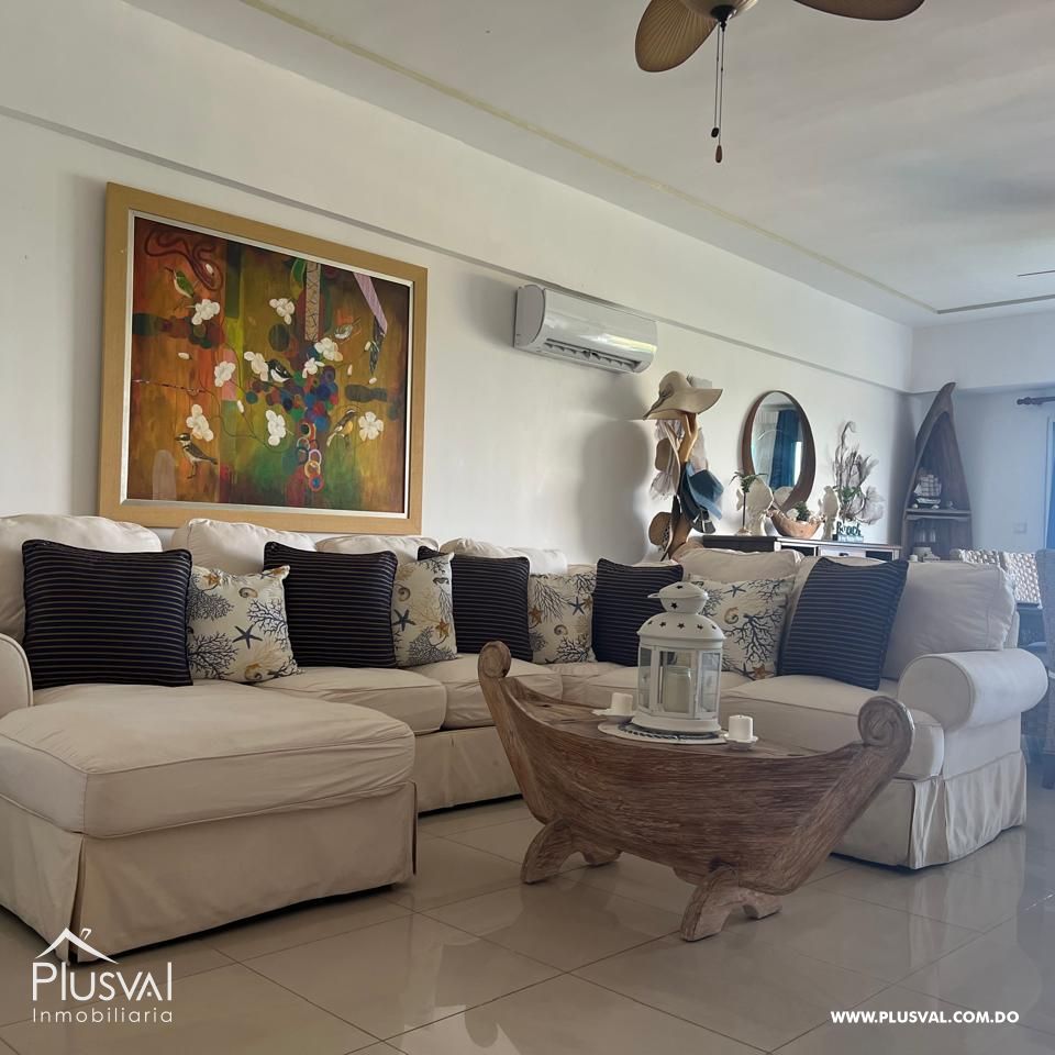 Alquilo hermoso apartamento en 2da linea de playa 360106