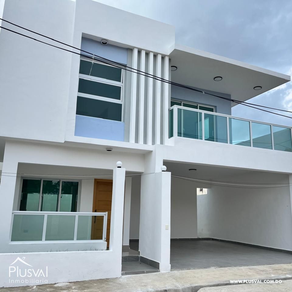 Hermosa casa familiar con diseño moderno 452298