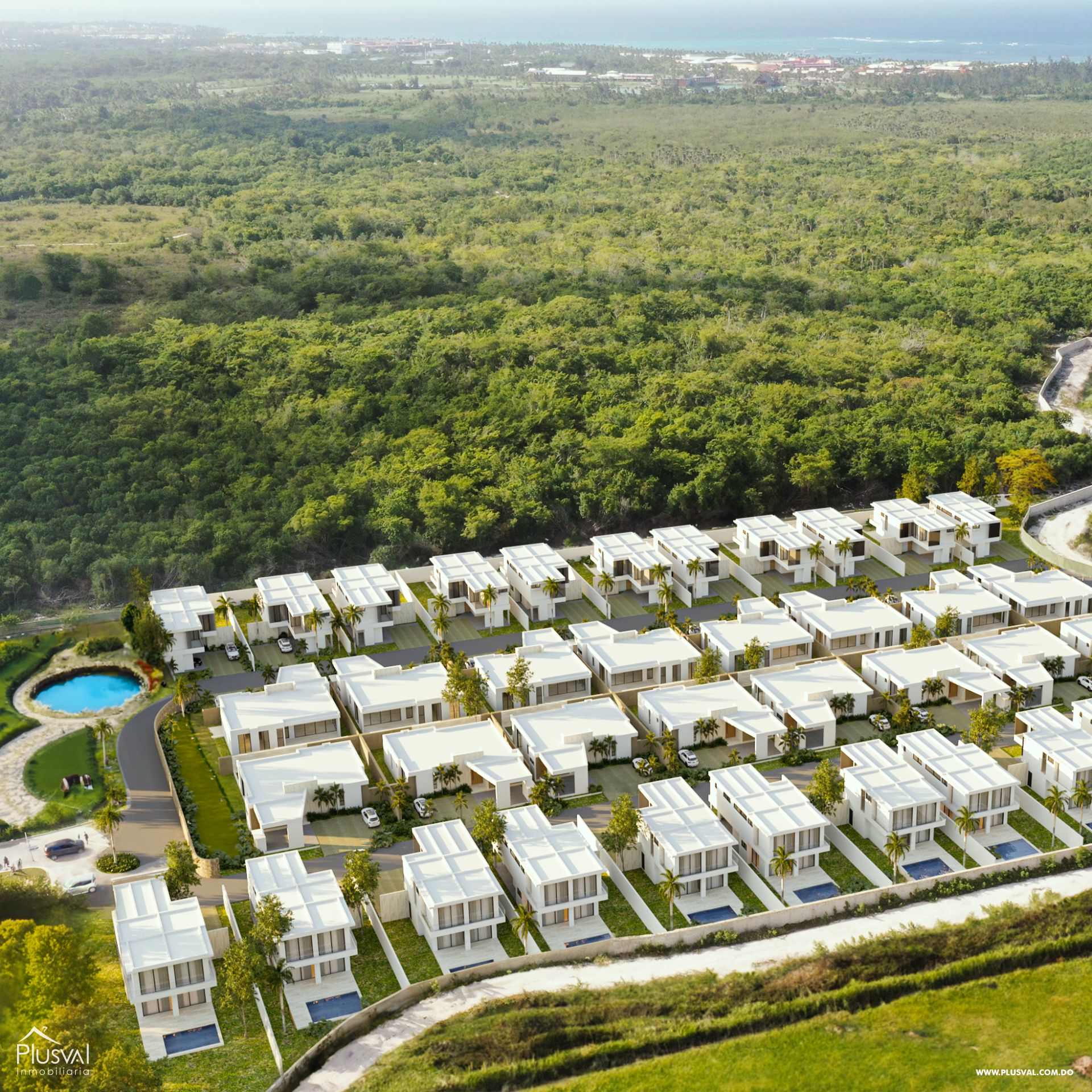 Villas en venta en Residencial exclusivo a pocos pasos del área comercial de DownTown Punta Cana 388231