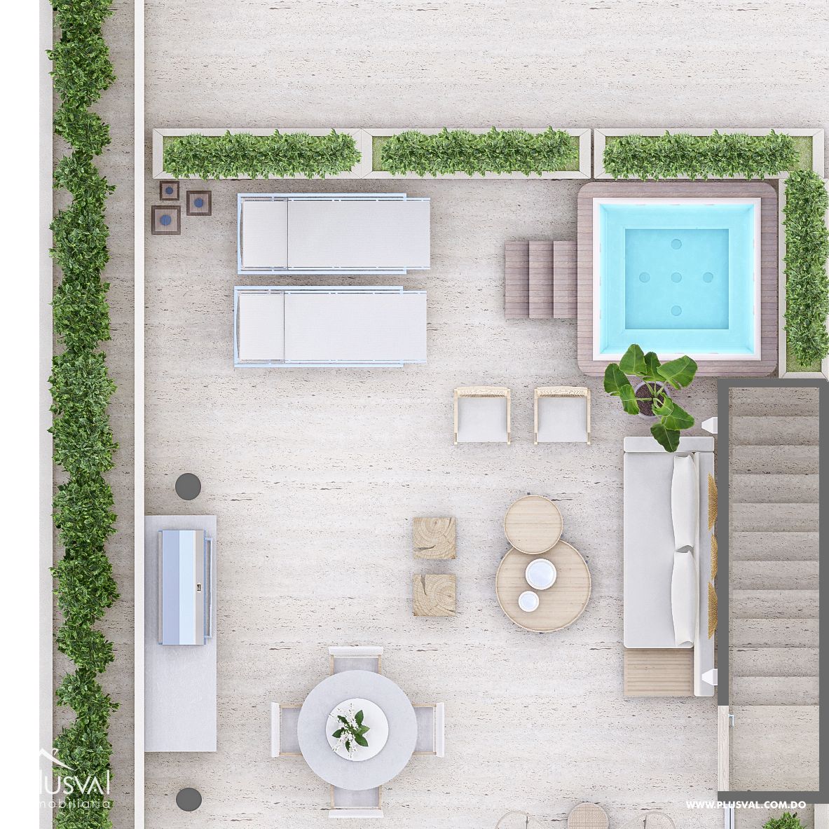 Proyecto Único en Vista Cana  - 2HB. Tipo penthouse con terraza privada y jacuzzy incluido 470371