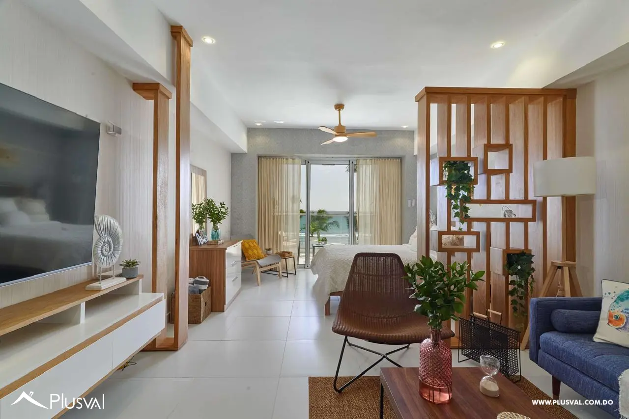 Apartamento Amueblado Frente al Mar Juan Dolio 1H 459998