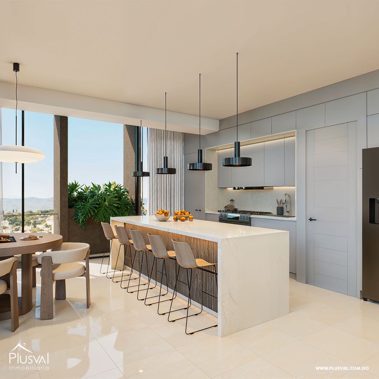 Moderna torre residencial en sector exclusivo en Santiago. 430947